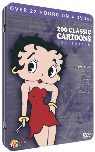 200 Classic Cartoons Collection - Nostalgic Animation DVD Set for Kids & Adults | Perfect for Family Movie Nights, Birthday Gifts & Retro Entertainment