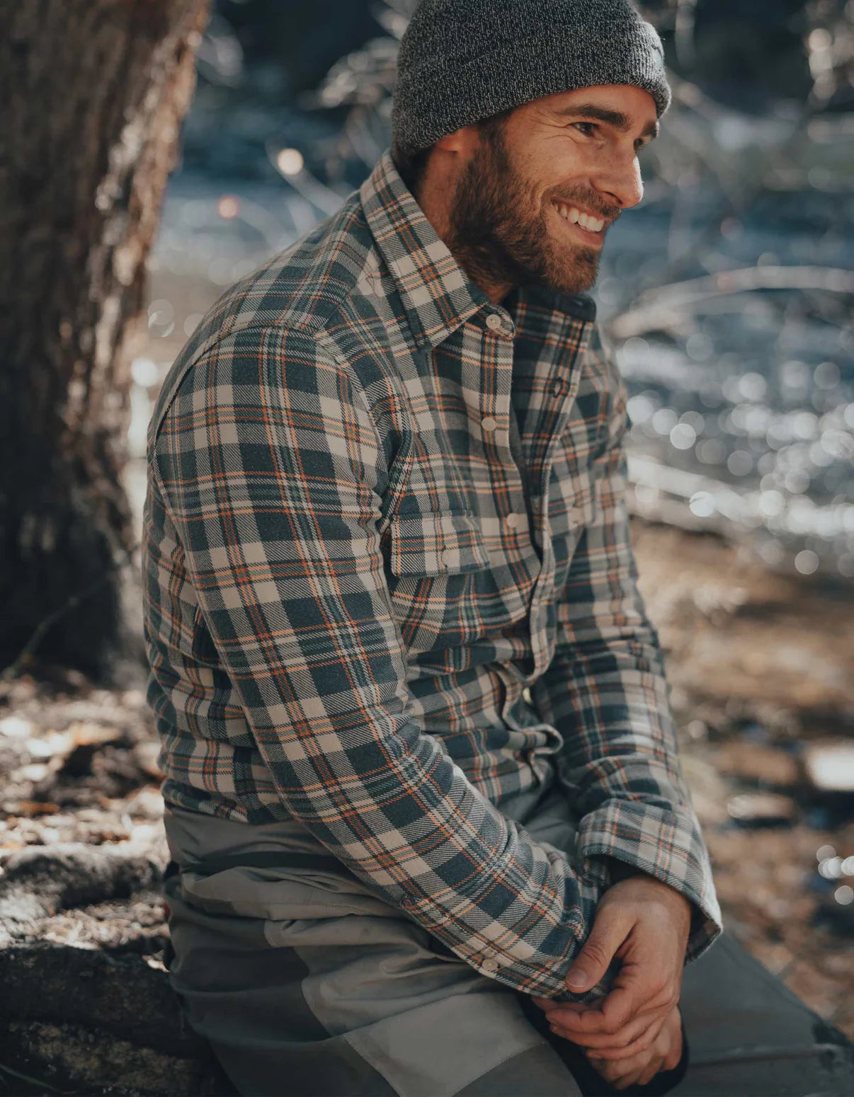 Men's Mountain Overshirt - Waterproof Hiking Shirt for Outdoor Adventures | Lightweight & Breathable Jacket for Camping, Trekking, and Travel