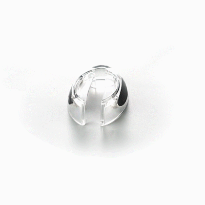 Bar Lux Clear Plastic Wine Foil Cutter - 1 Count Box - Perfect for Home Bars, Restaurants & Wine Tasting Events