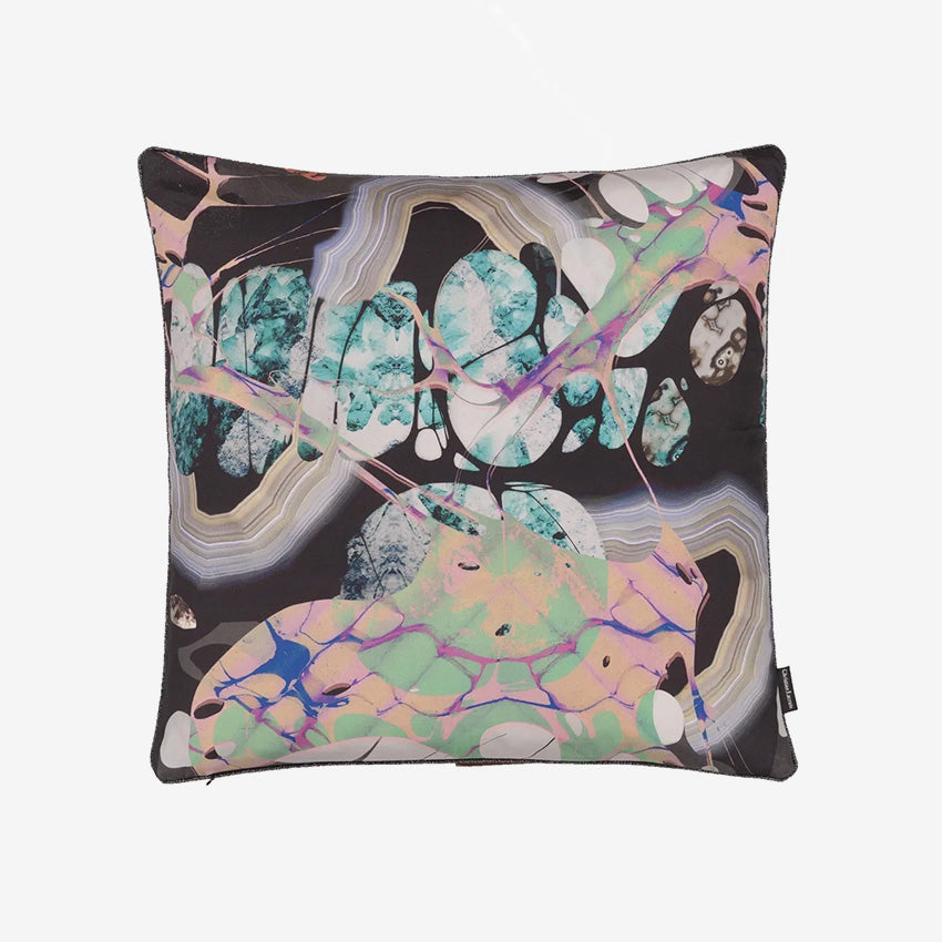 Christian Lacroix Novafrica Sunrise Flamingo Decorative Pillow Cover - Bohemian Tropical Home Decor for Living Room, Bedroom, Sofa & Outdoor Patio