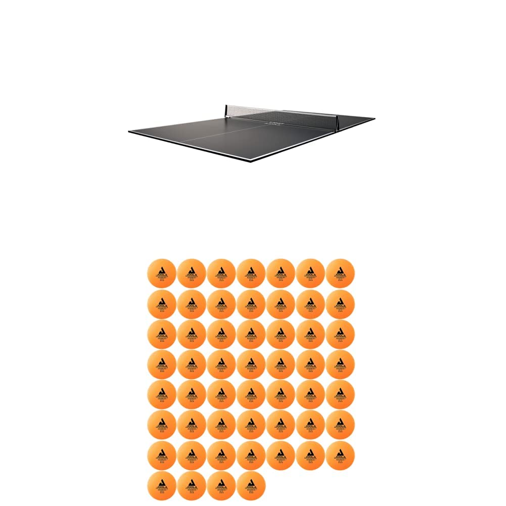 JOOLA Regulation Table Tennis Conversion Top with 3-Star Training Balls | Professional Ping Pong Equipment for Home & Club Use | Perfect for Practice, Tournaments & Recreational Play