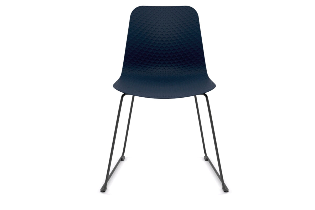 Dune Cafe Chair with Sled Base - Modern Bistro Dining Chair for Restaurants, Coffee Shops & Home Decor