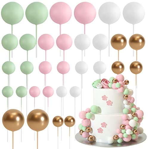 Pink，green