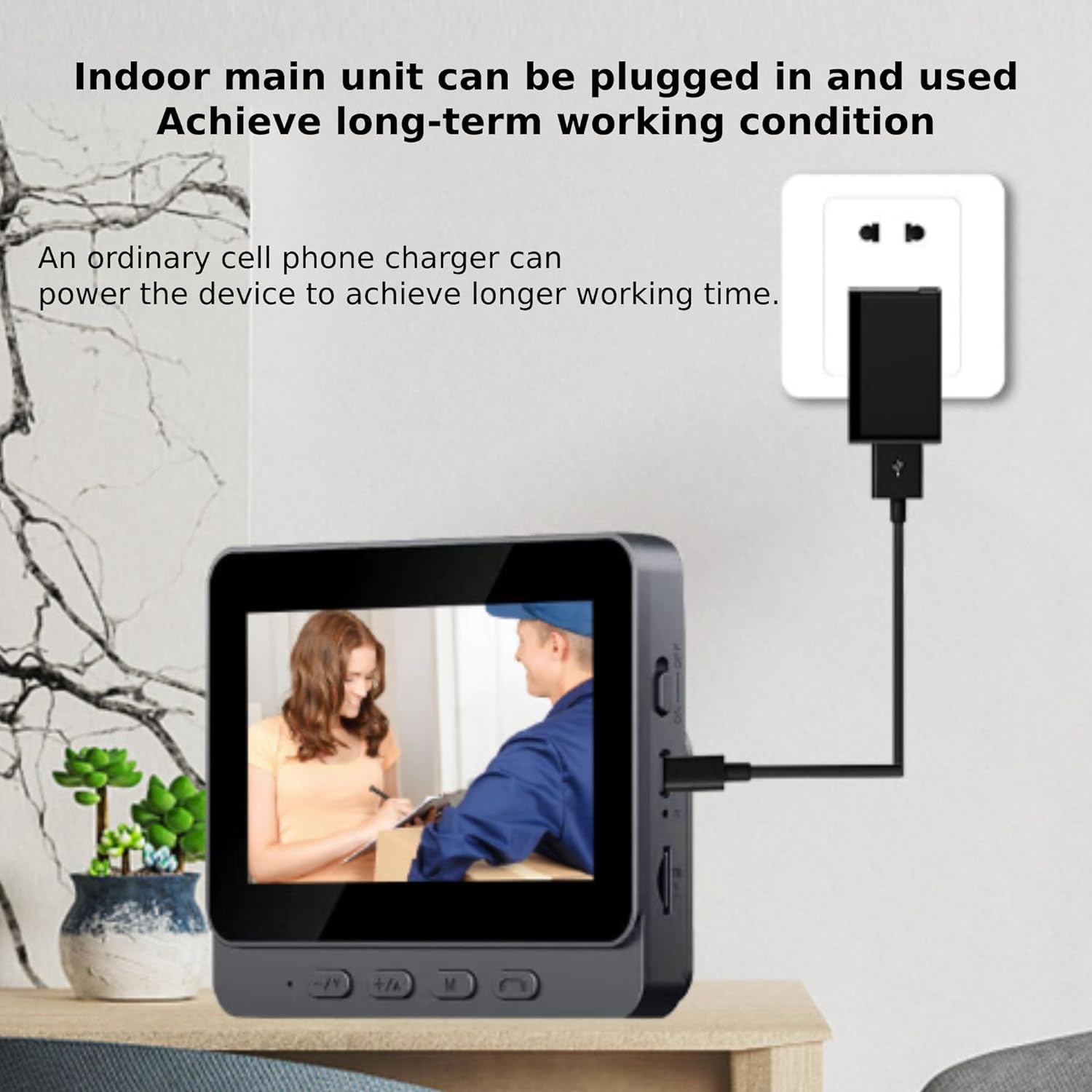 New Wireless Video Doorbell Camera with Monitor - 2-Way Audio, HD Night Vision, Outdoor Security Intercom System for Home Surveillance | Perfect for Front Door Monitoring & Package Delivery Alerts