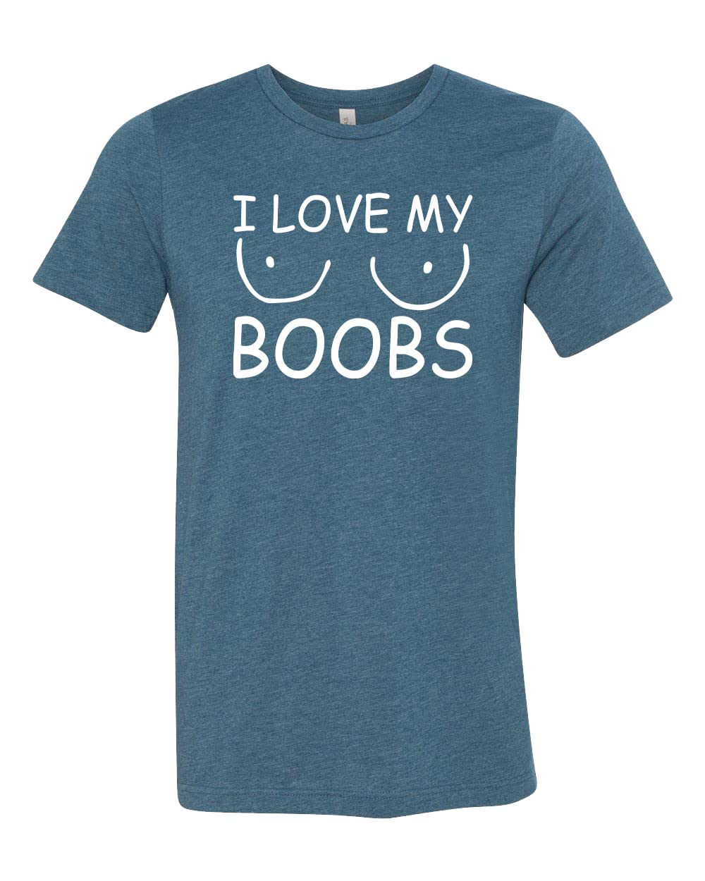 I Love My Boobs Shirt - Funny Feminist T-Shirt with Slogan | Women's Empowerment Tee | Free The Nipple Movement | Perfect Gift for Body Positivity & Women's Rights Supporters | Great for Protests, Casual Wear & Feminist Events