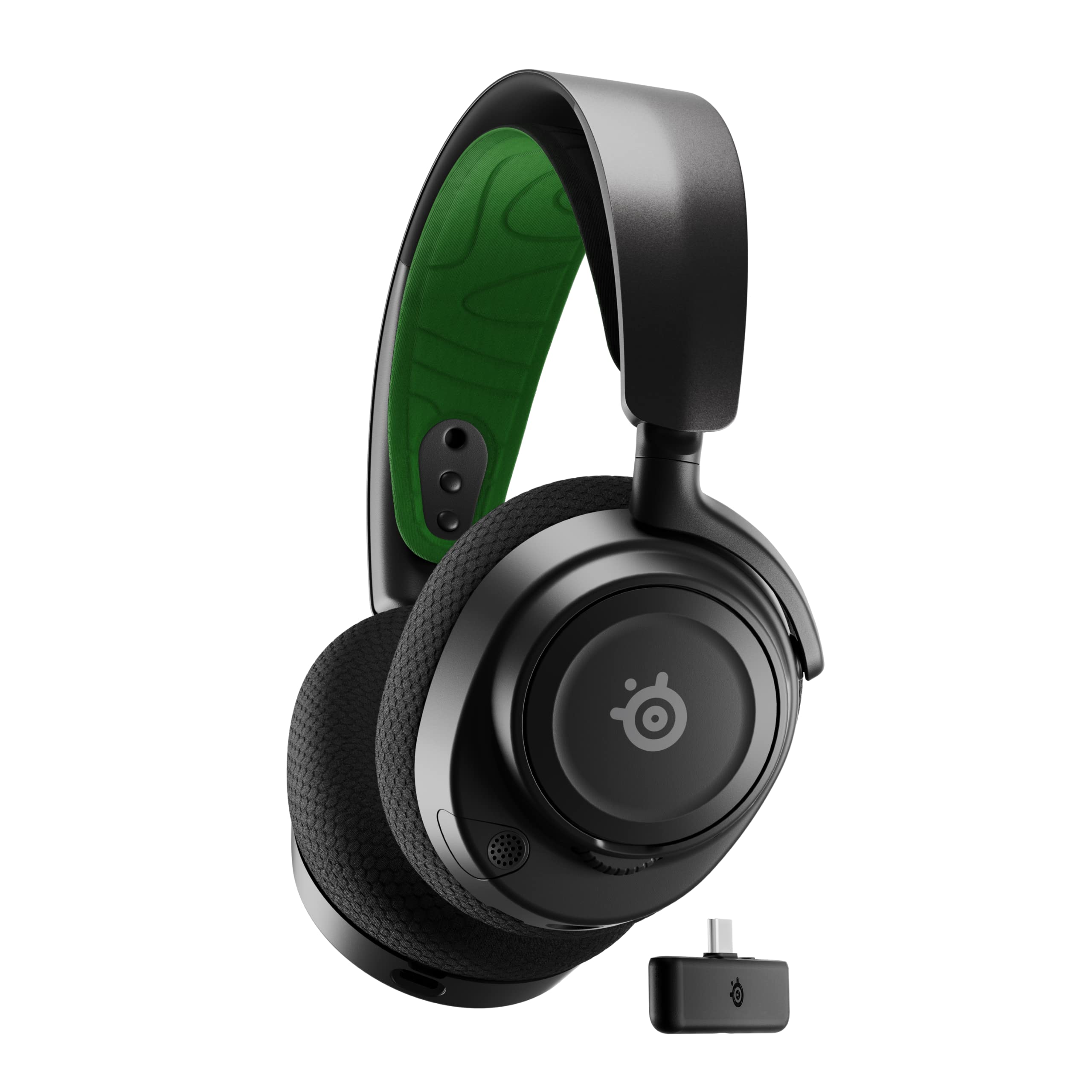 SteelSeries Arctis Nova 7X Wireless Gaming Headset for Xbox Series X|S, PC, PS5, Switch, VR & Mobile - 38Hr Battery, Neodymium Drivers, USB-C Charging - Black (Renewed) | Perfect for Competitive Gaming, Streaming & Virtual Reality