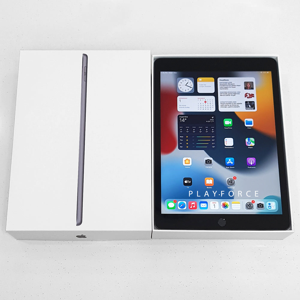 Apple iPad 9th Generation 64GB Wi-Fi Tablet (Space Gray) - Perfect for Work, Study, and Entertainment