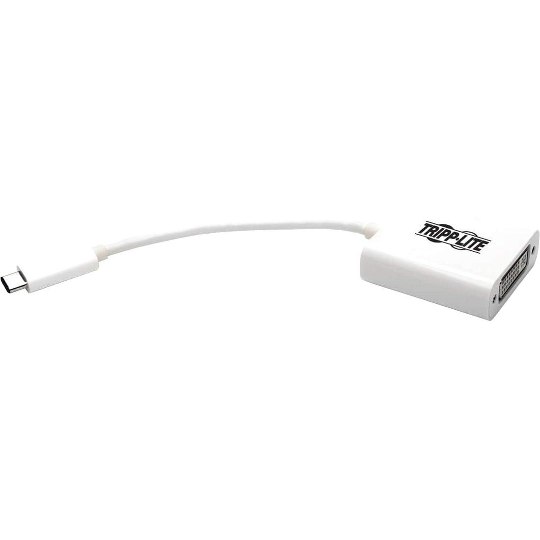 Tripp Lite USB-C to DVI Video Adapter Converter 1080p - USB Type C to DVI Cable (U444-06N-DVI-AM) for MacBook Pro, Dell XPS, HP Laptop - Connect Monitor for Work & Gaming