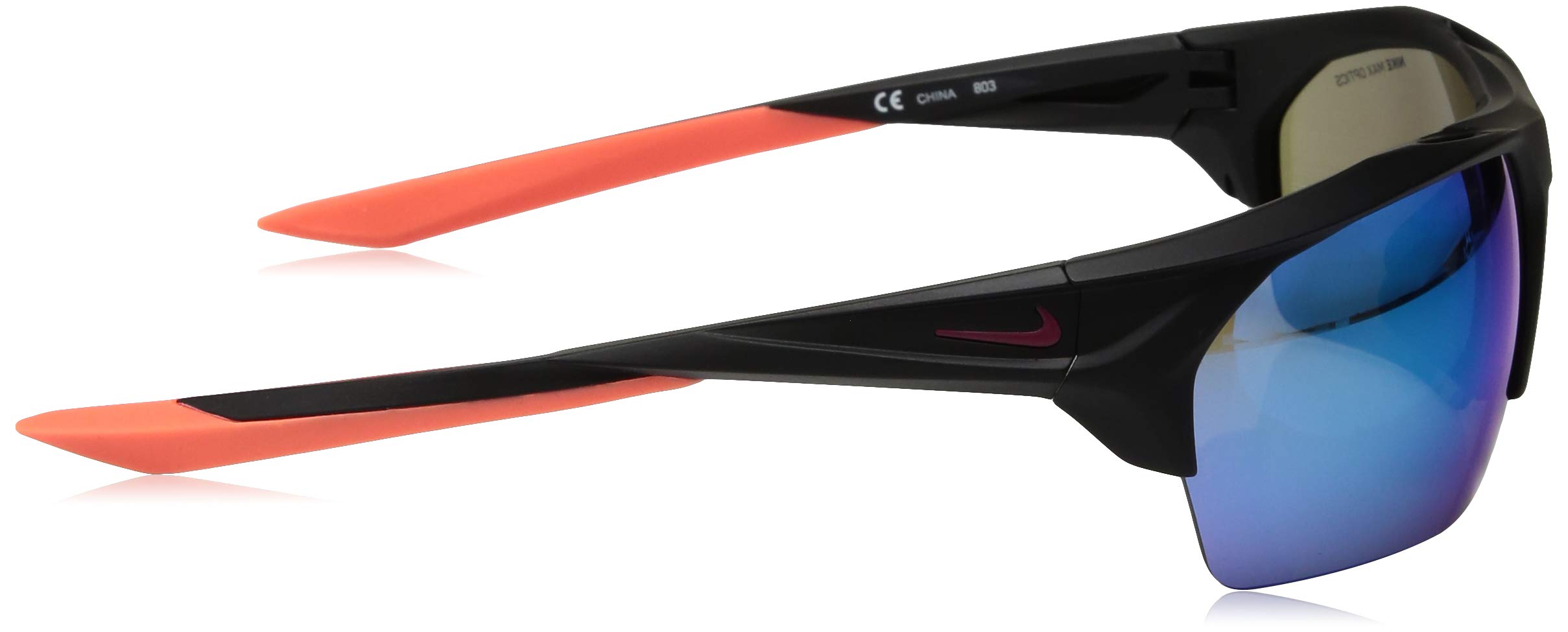 Nike Terminus M Rectangular Sunglasses for Men - UV Protection, Polarized Lenses, Lightweight Frame - Perfect for Running, Driving & Outdoor Activities