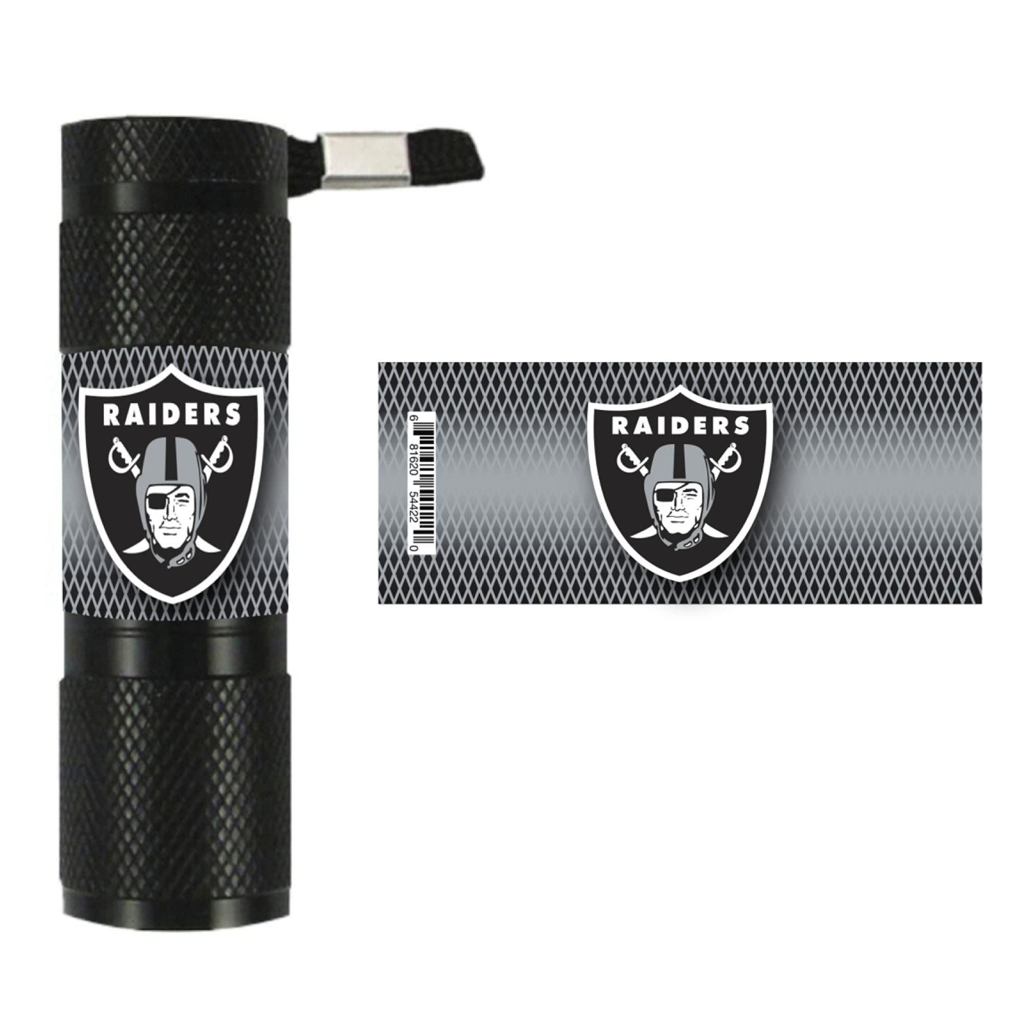 NFL Team Logo LED Flashlight - Bright Portable Flashlight for Camping, Hiking, Emergencies & NFL Games