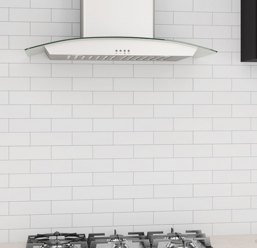 Tornado III 36 Inch Stainless Steel Range Hood - Powerful 900 CFM Kitchen Vent Hood with LED Lights, Quiet Operation - Perfect for Home Kitchens, Restaurants & Outdoor Grilling Areas