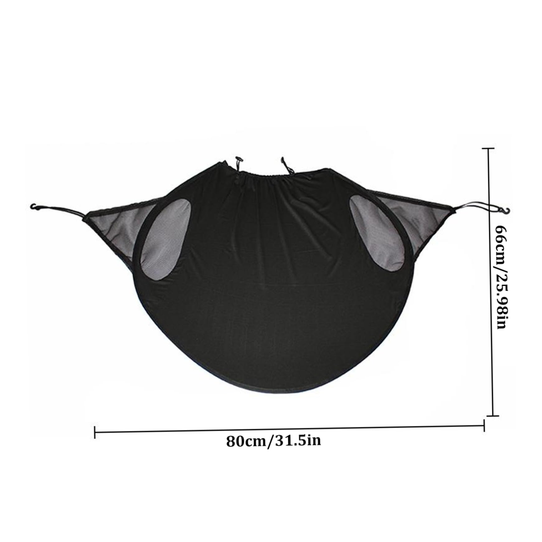 **Universal Pram Sun Shade Cover 31.5x26 Inch - UPF 50+ Waterproof & Foldable Stroller Canopy for Pushchair, Carrycot - Perfect for Outdoor Walks, Beach Trips & Sunny Days**