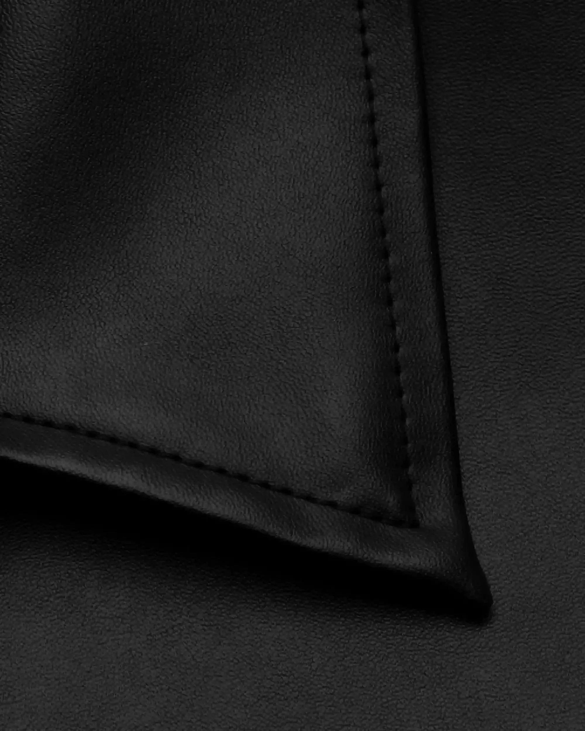 Stylish Faux Leather Boxy Shirt for Women - Trendy Oversized Button Down Top with Long Sleeves - Perfect for Casual Outfits, Office Wear & Fall Fashion
