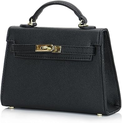 Luxury Mini Top Handle Bag for Women - Designer Leather Tote & Satchel Purse | Perfect for Work, Travel, and Everyday Use