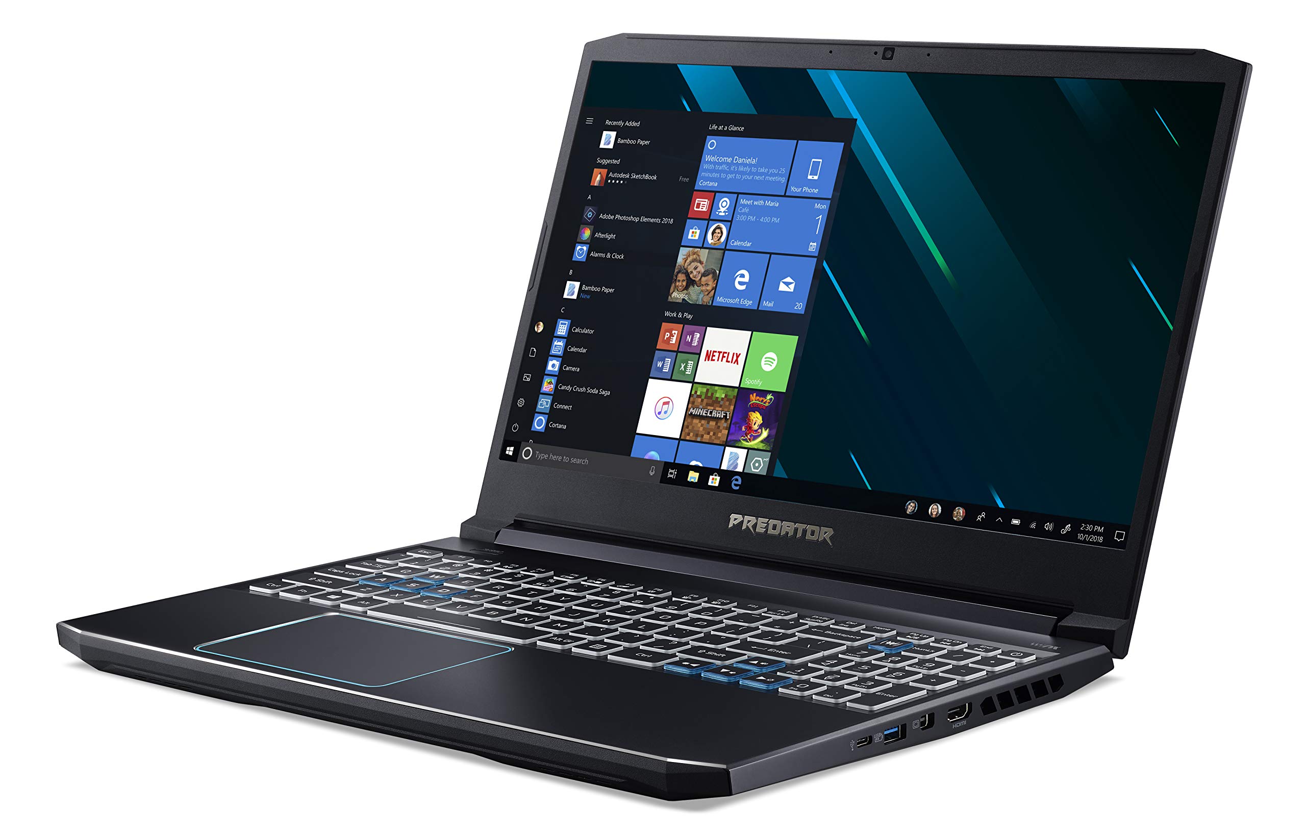 Acer Predator Helios 300 Gaming Laptop - 15.6