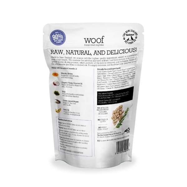 Premium Freeze-Dried Lamb Dog Treats - 100% Natural, Grain-Free, High Protein - Healthy Training & Rewards for Dogs - Perfect for Small, Medium & Large Breeds - Ideal for Training, Snacking & Dental Health