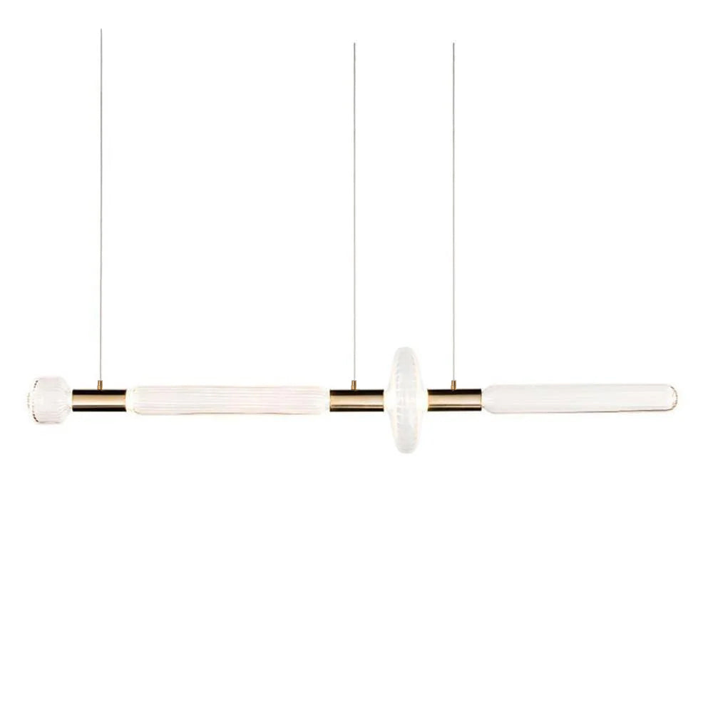 Modern Cipher Pendant Light - Industrial Style Hanging Light Fixture for Kitchen Island, Dining Room & Bedroom Decor
