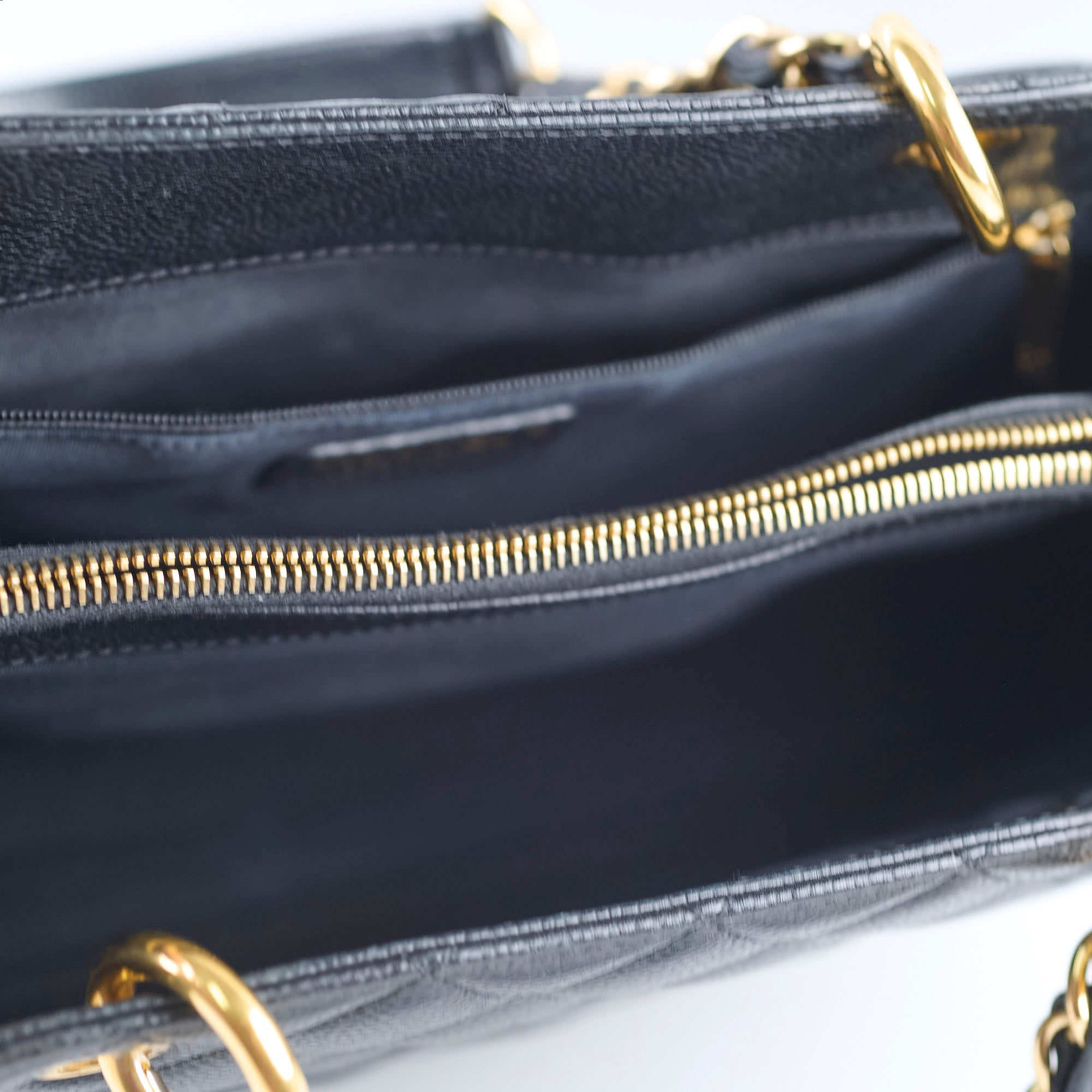 Chanel Caviar Leather Grand Shopping Tote GST Black Handbag - Luxury Designer Tote for Women, Perfect for Work, Travel & Everyday Use