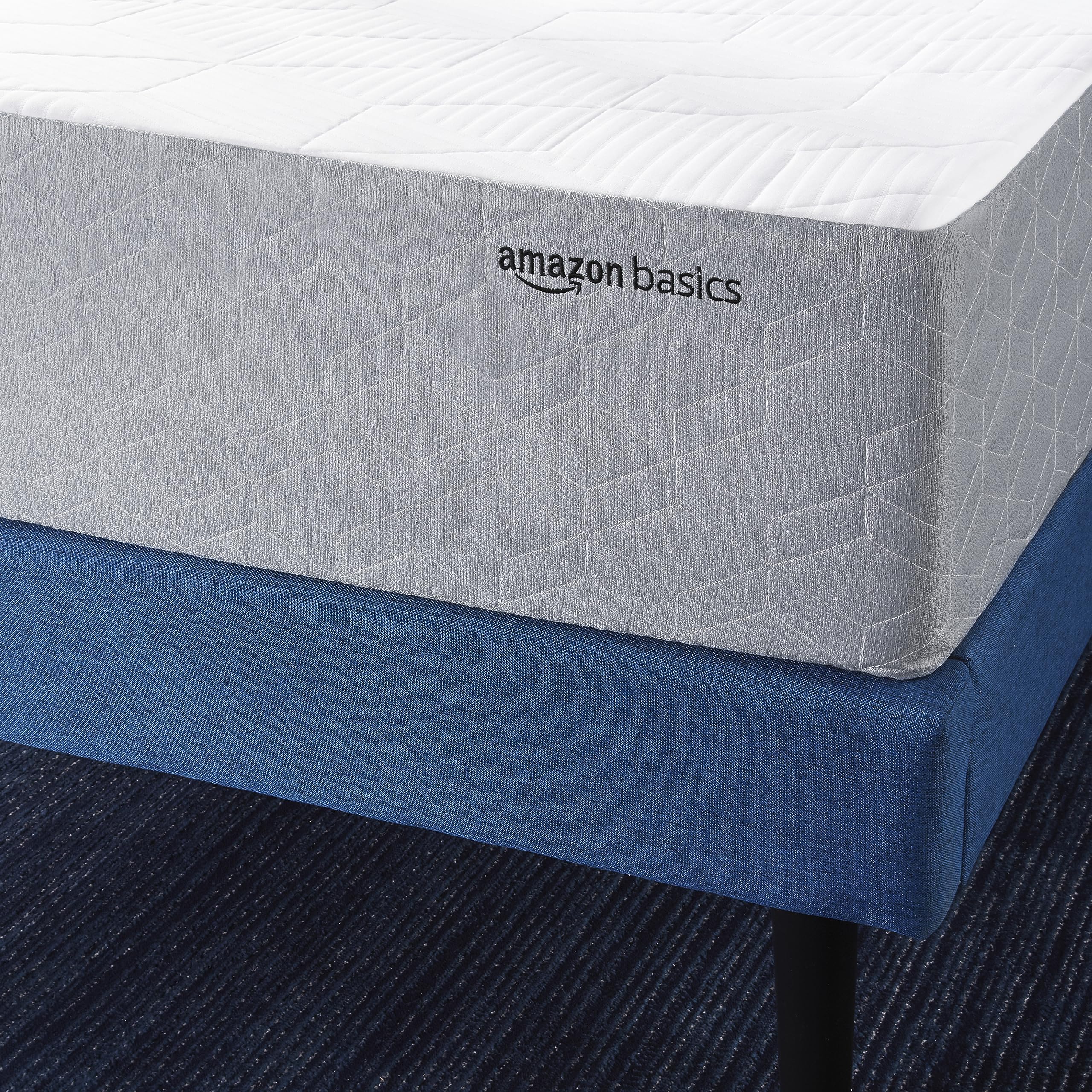 Amazon Basics Medium Firm Memory Foam Mattress with Cooling Gel - Twin Size (75