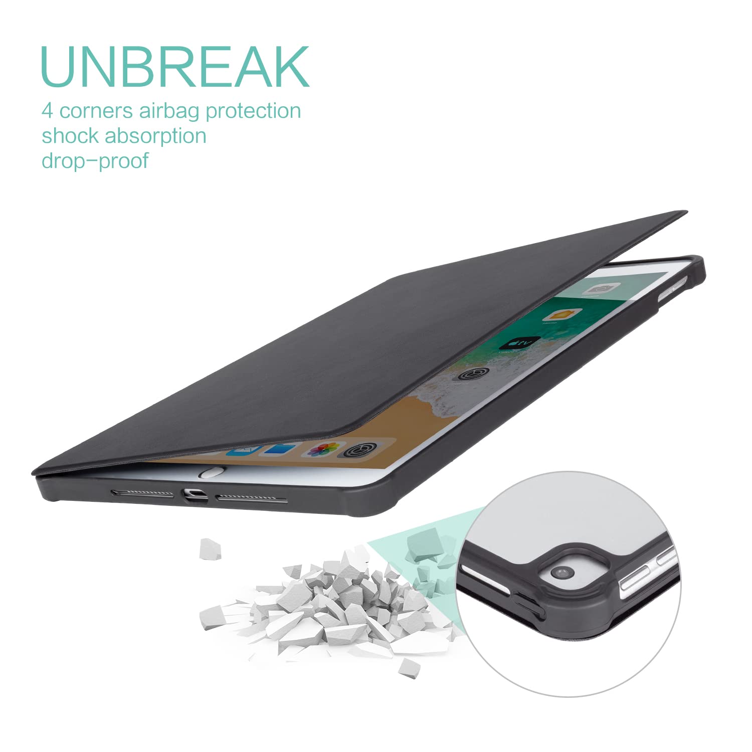 Premium Protective Case for iPad 9th/8th/7th Gen 10.2