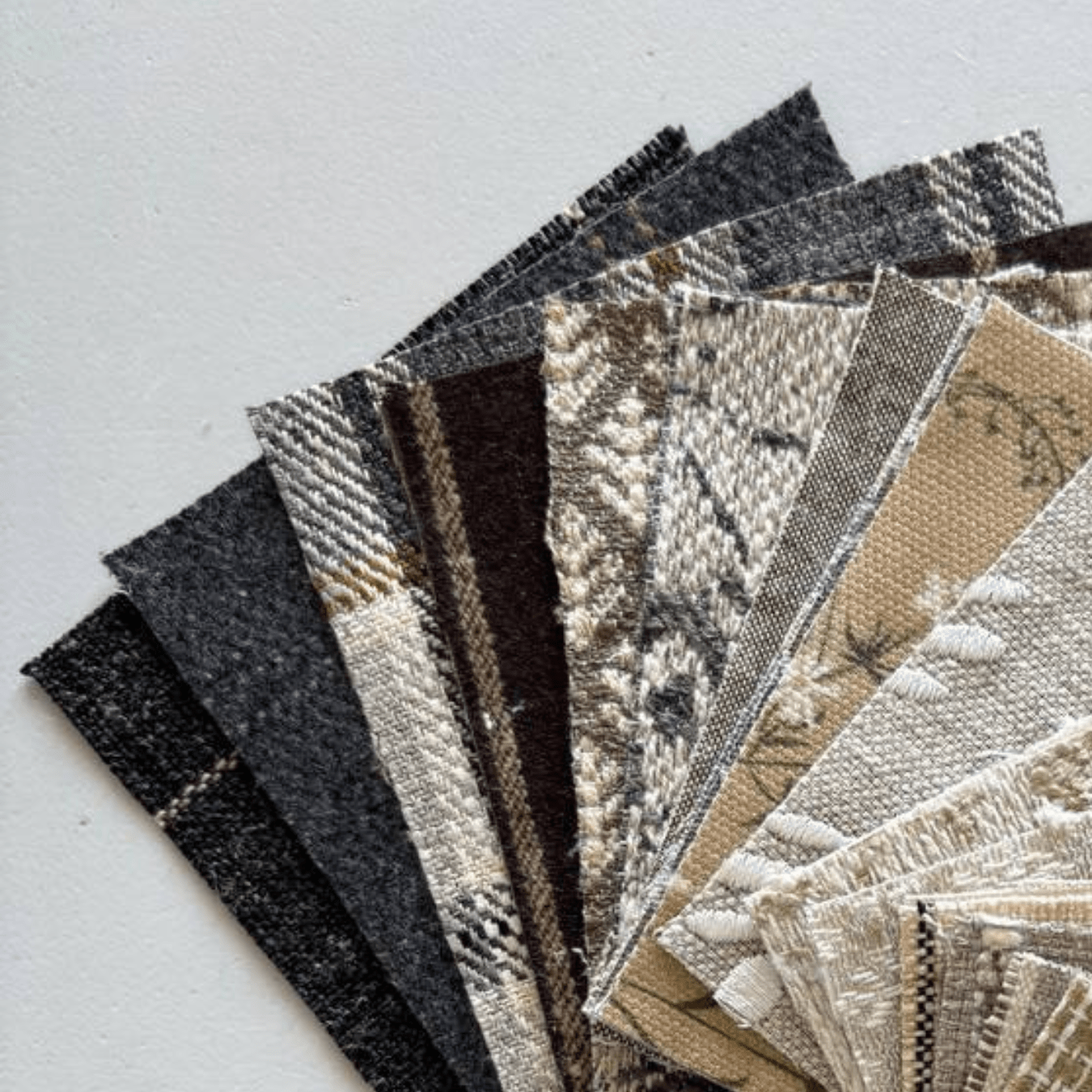 Premium Fabric Swatch Samples for Upholstery & Sewing - High-Quality Material Swatches for DIY, Fashion Design & Home Decor Projects