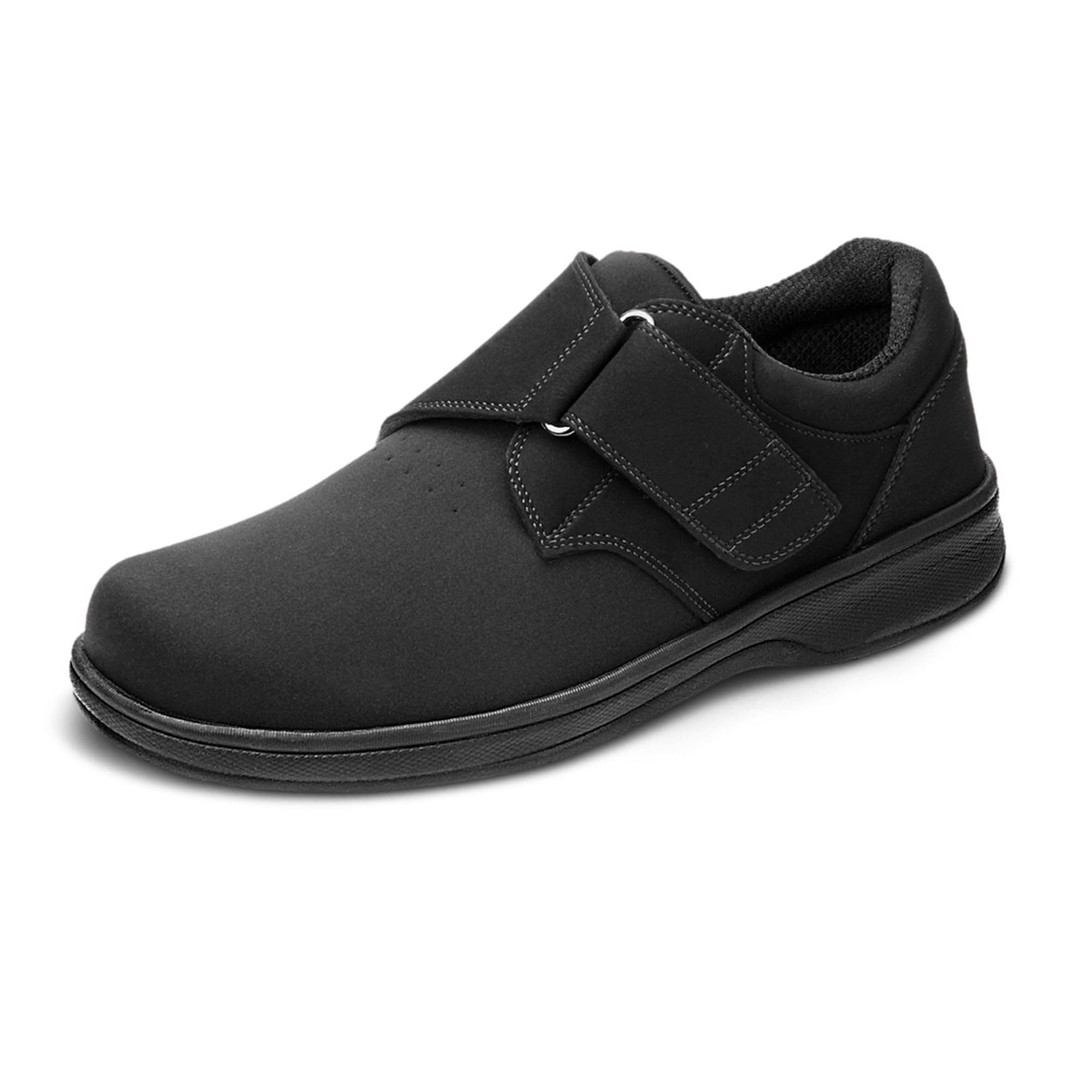 Orthofeet Men's Orthopedic Stretchable Bismarck Casual Shoes - Comfortable Walking Shoes for Plantar Fasciitis & Foot Pain Relief - Perfect for Work, Travel & Everyday Wear