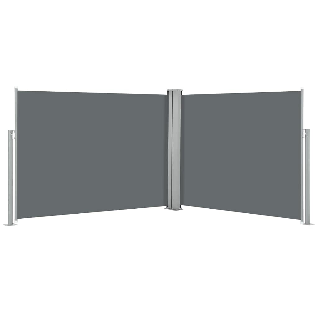 Retractable Side Awning UV Resistant Waterproof Patio Privacy Screen - 47.2