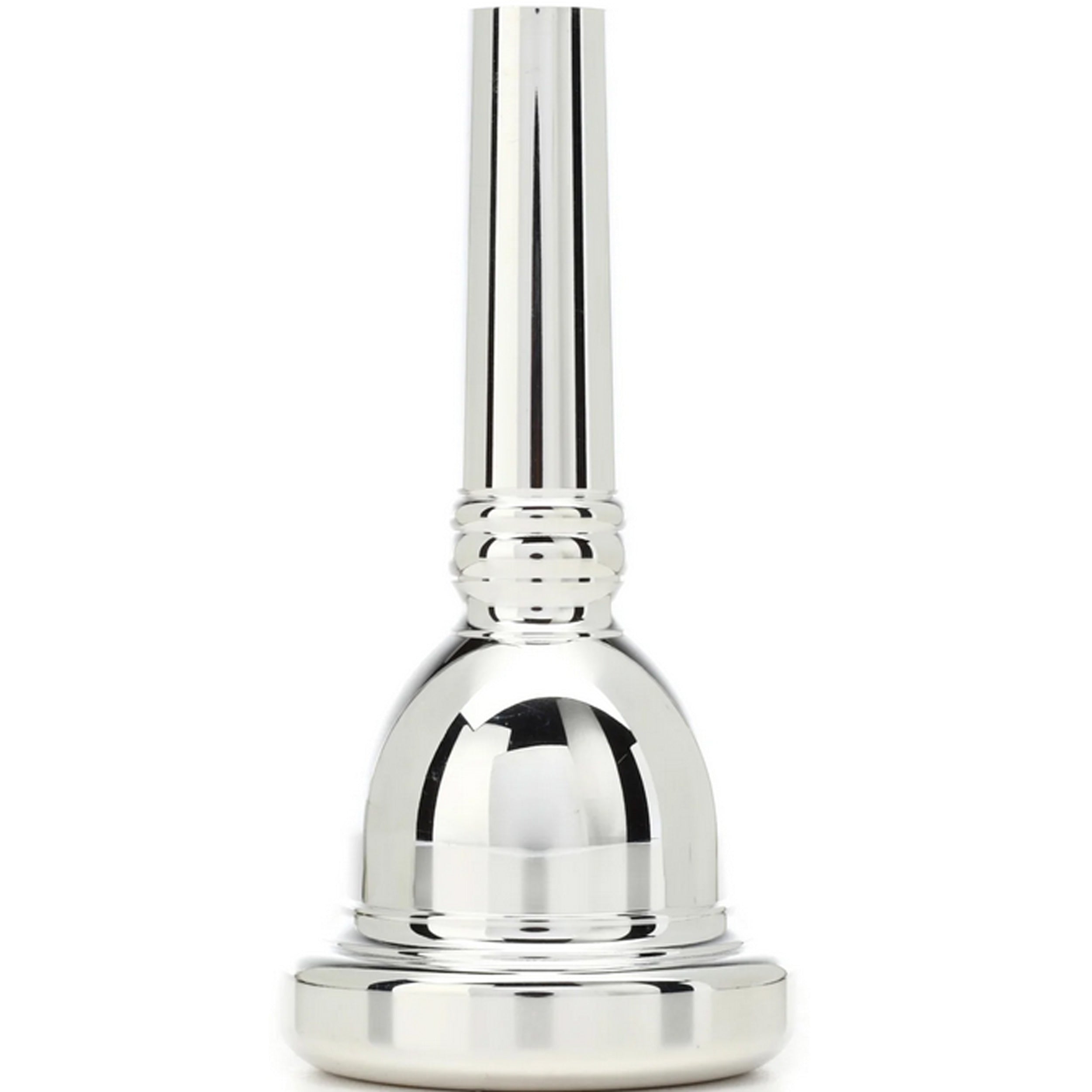 Bach Classic Trombone Silver Plated Mouthpiece Small Shank 8.5BW - Professional Brass Instrument Accessory for Jazz, Orchestra & Marching Band Performances
