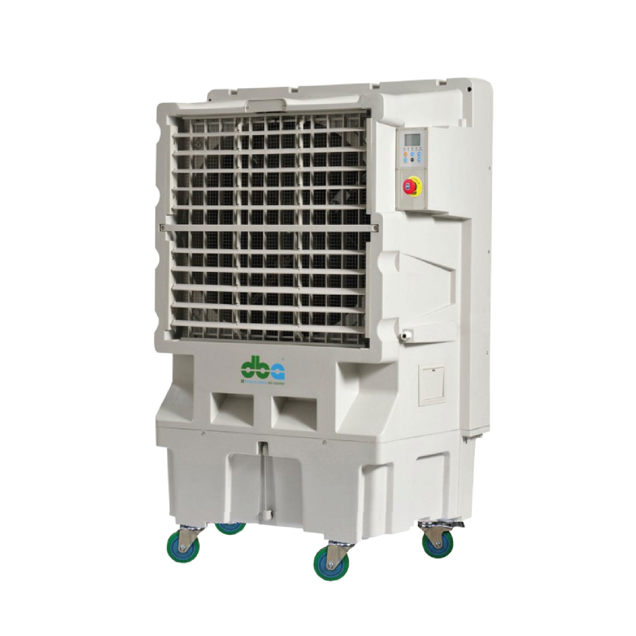 DEBI001B Industrial Air Cooler - 1200 Sq.Ft Coverage for Warehouse, Workshop & Home Cooling | Energy Efficient Portable Cooling Fan