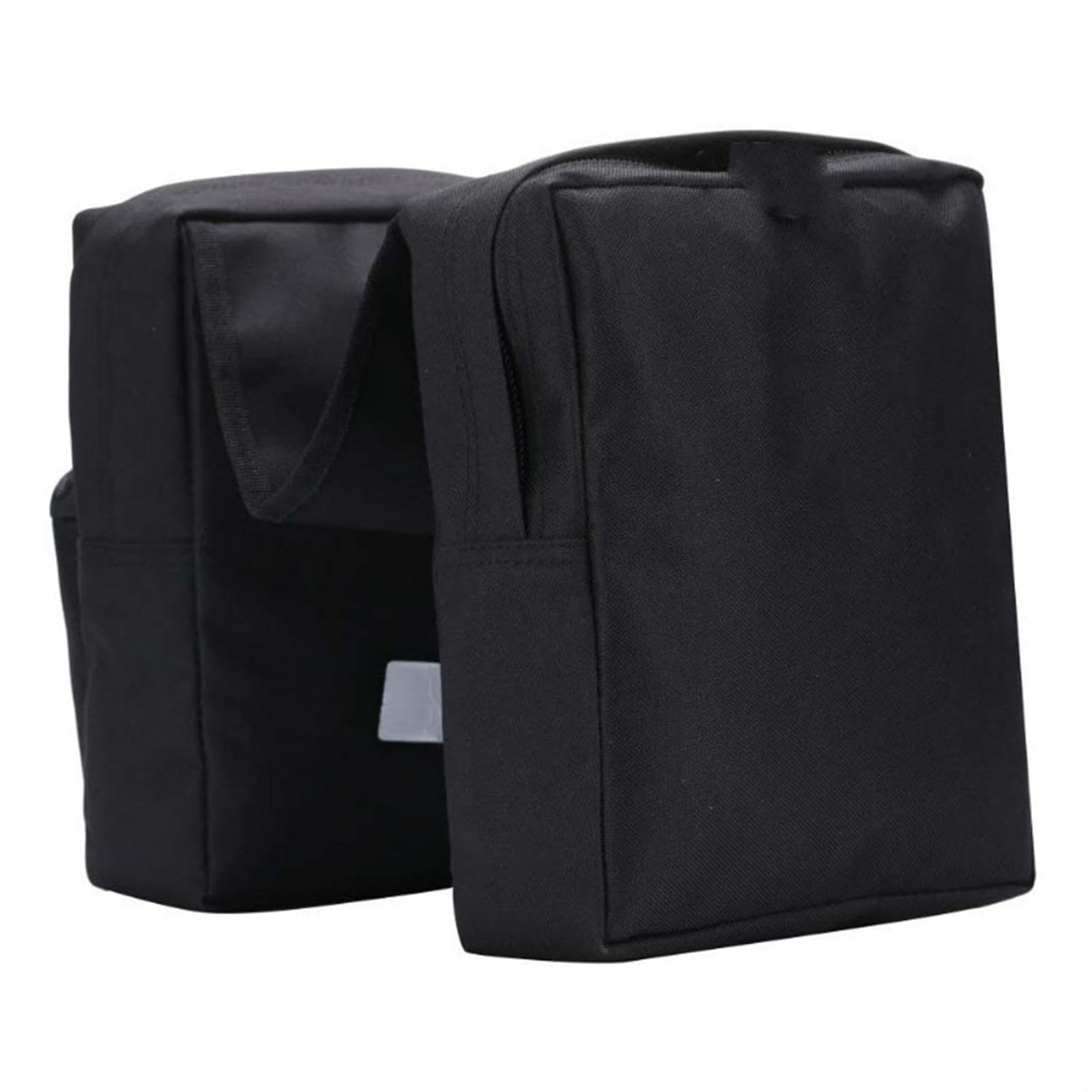 ATV Motorcycle Tank Bag Saddlebag - Waterproof Cargo Storage Luggage for ATV/UTV (23x28cm, Black) - Easy Installation & Durable Design for Off-Road Adventures & Long Rides