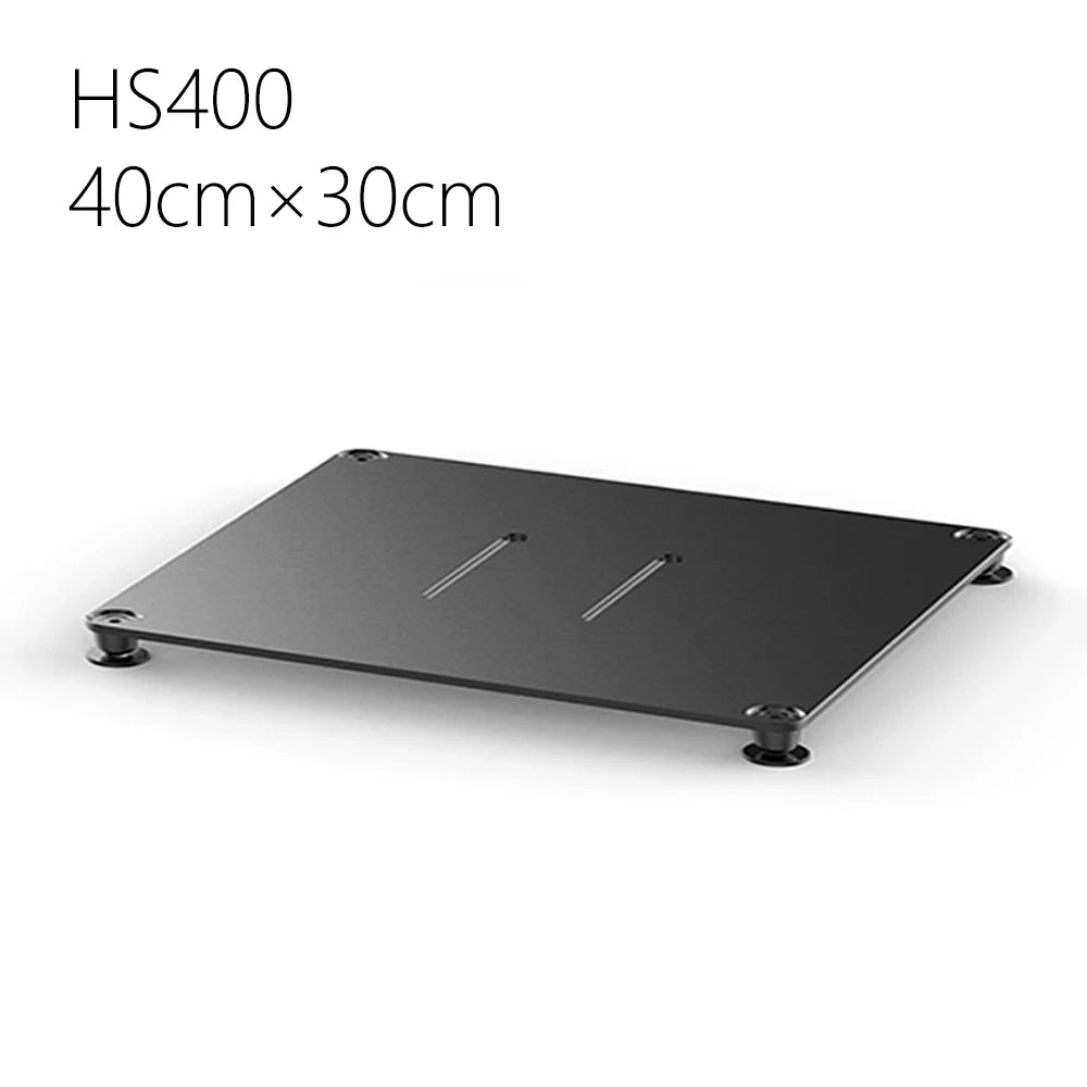DD ddHiFi HS400 Premium Desktop Rack for DAC/Amplifier - Organize Your Audio Setup for Home Studio & Office Workspace