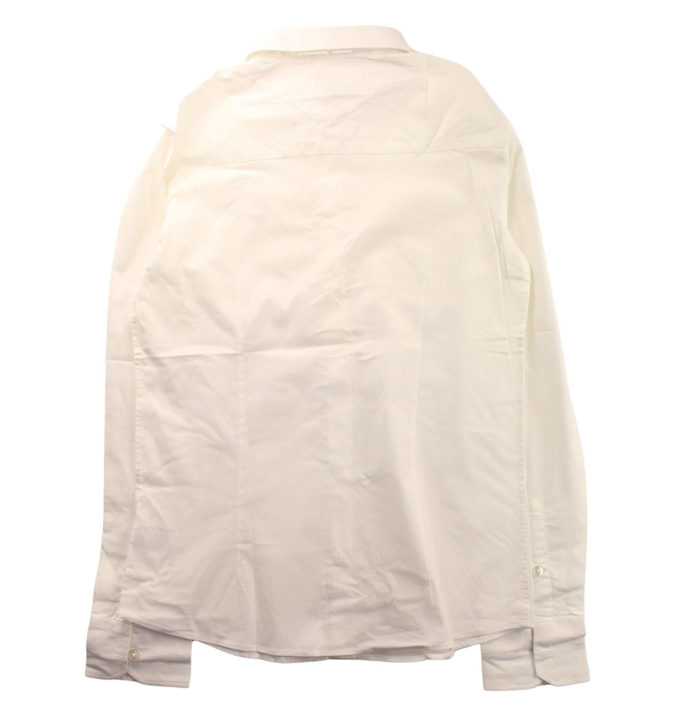 Armani Long Sleeve Shirt for Men - Premium Cotton Dress Shirt, Slim Fit Business Casual Shirt for Office, Party & Formal Events
