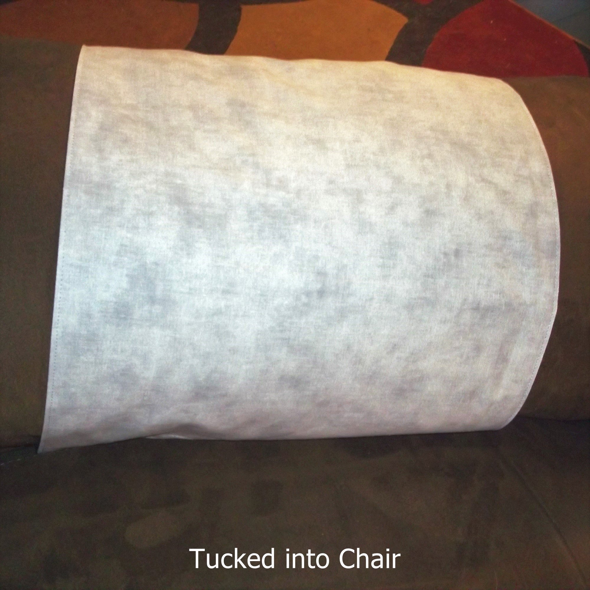 Handmade Navy Fabric Armchair Organizer - Sofa & Couch Caddy with Remote Holder | Perfect for Living Room, Bedroom & Home Theater Organization