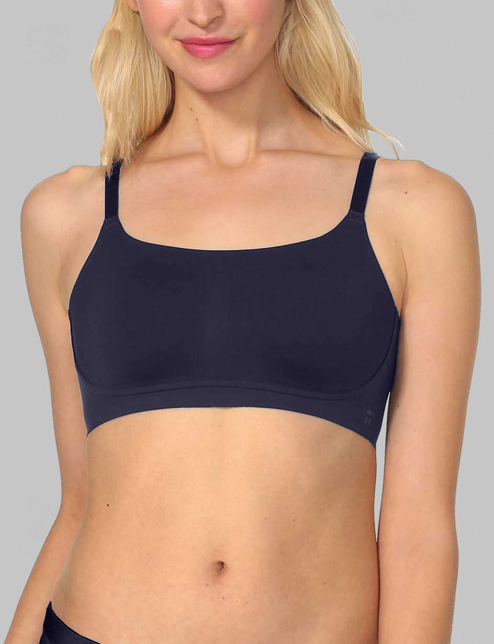 Comfortable Seamless Smoothing Bralette - Wireless Soft Support for Everyday Wear, Yoga & Lounge