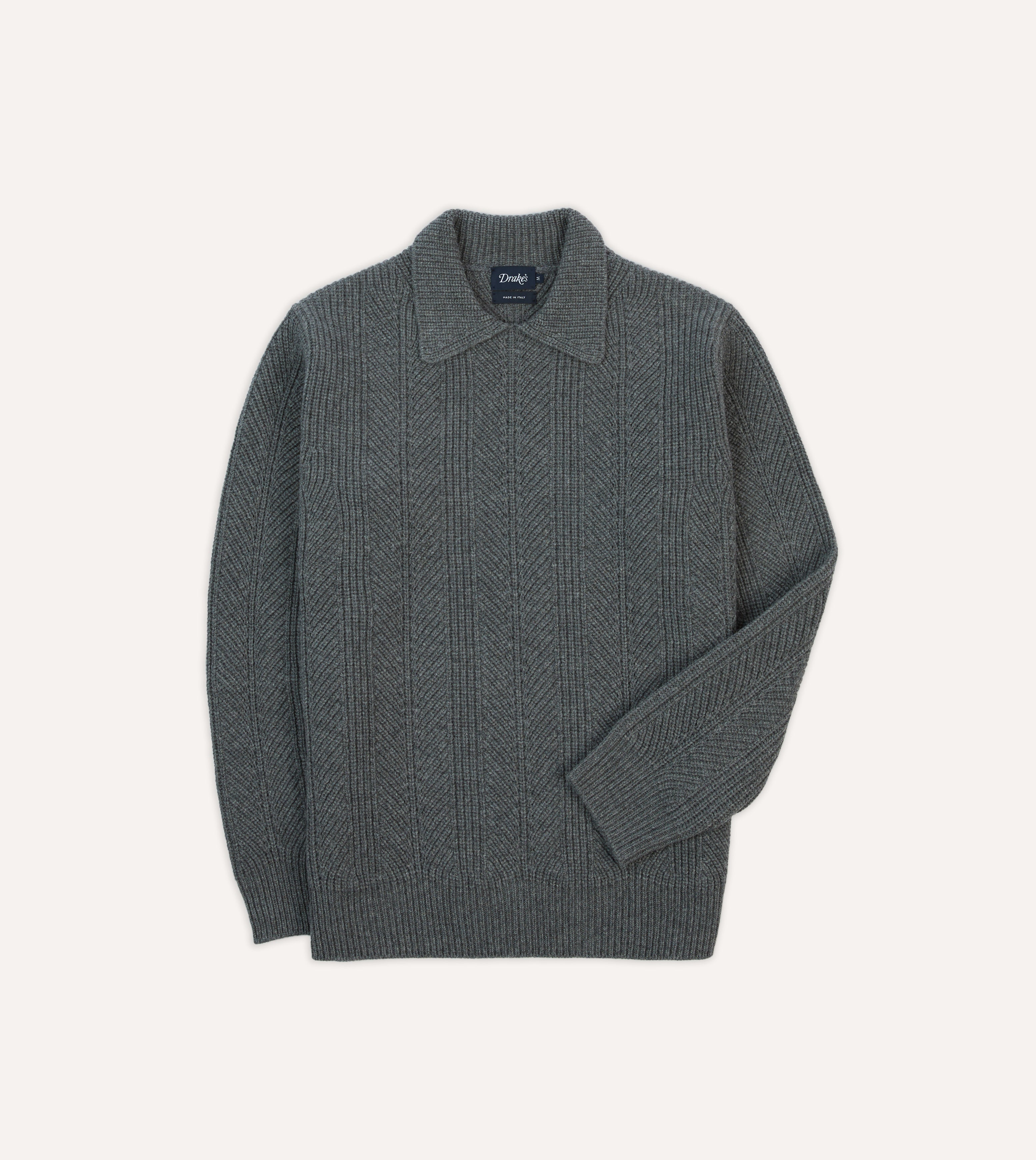 Premium Grey Alpaca Lambswool Sweater with Integral Collar - Soft & Warm Winter Pullover for Men & Women | Perfect for Casual Outfits, Office Wear & Cozy Nights