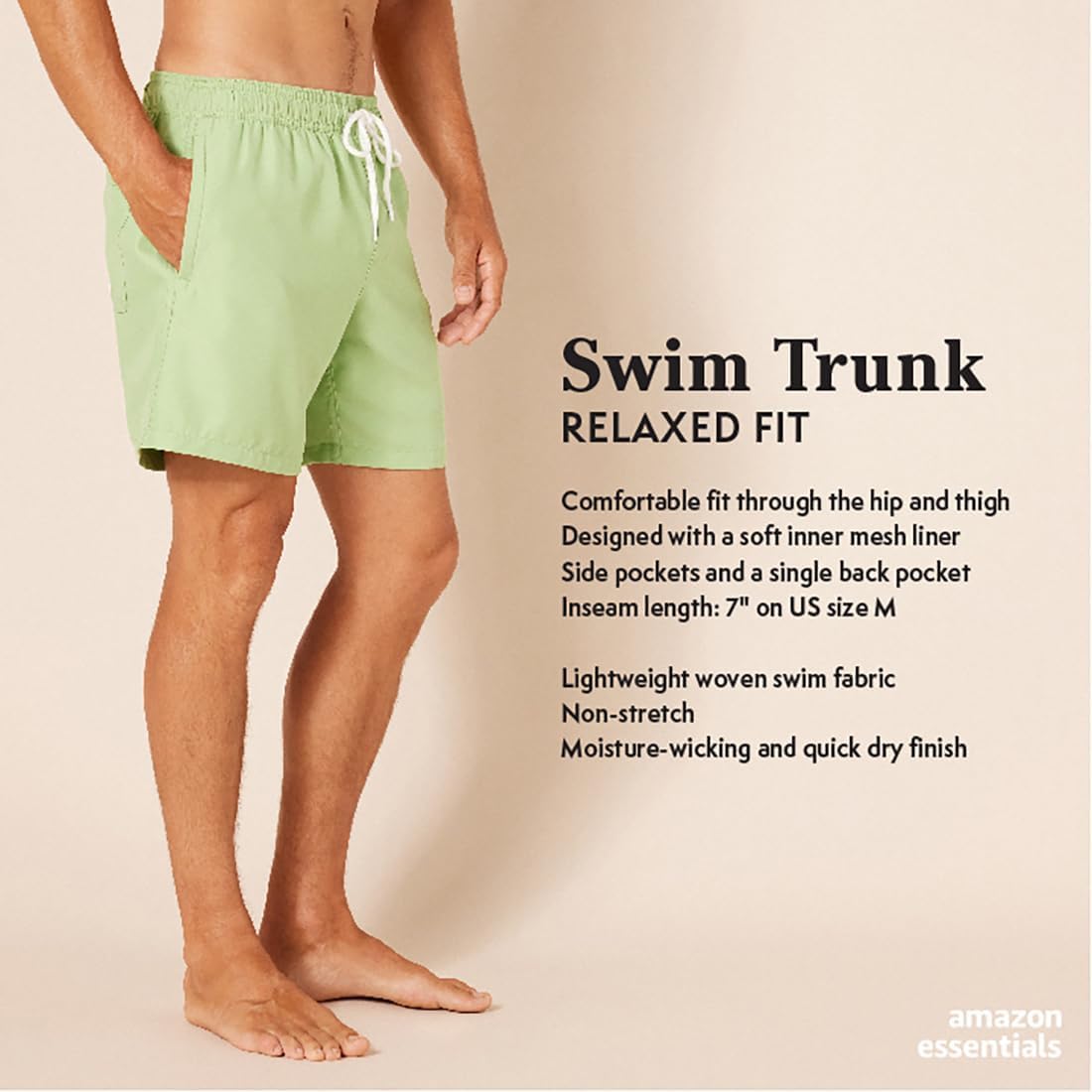 Amazon Essentials Men's 7