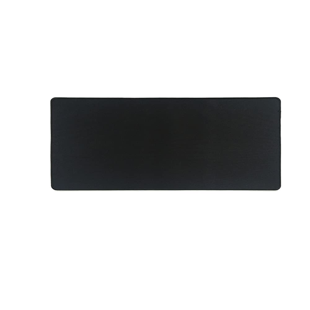 Large Gaming Mouse Pad - 300x800x2mm Pure Black Non-Slip Mouse Mat with Lockedge Design for PC, Laptop, Notebook | Perfect for Office Work, Gaming & Home Use
