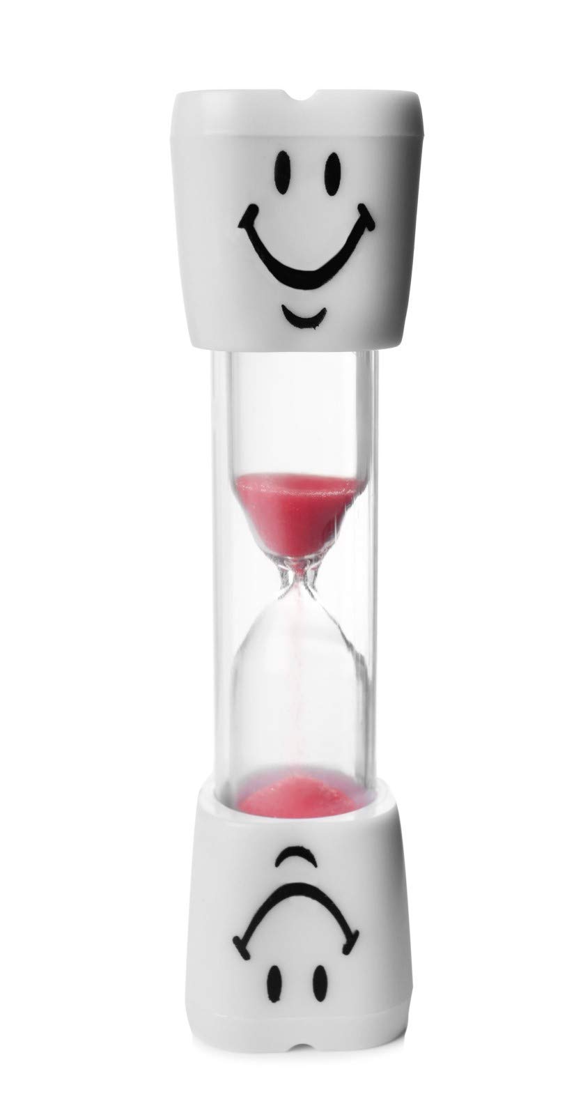 AKORD Kids Timer Hourglass - 3 Minute Sand Timer for Toothbrushing, Learning & Games - Fun Motivational Tool for Children's Dental Hygiene & Classroom Activities