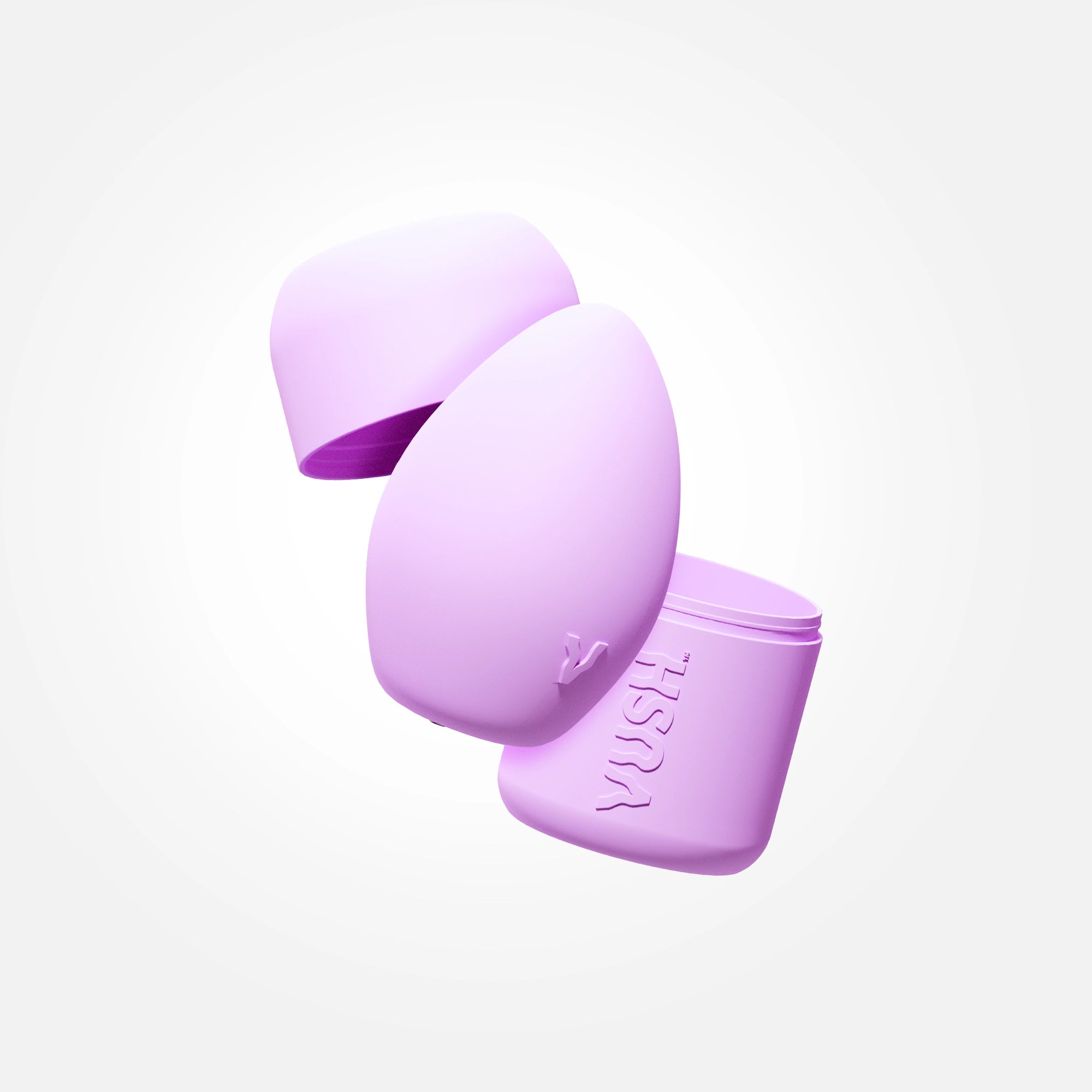 Rechargeable Pink Palm Vibrator - Compact & Plump Design with Travel Case - Perfect for Travel, Discreet Use & Solo Pleasure