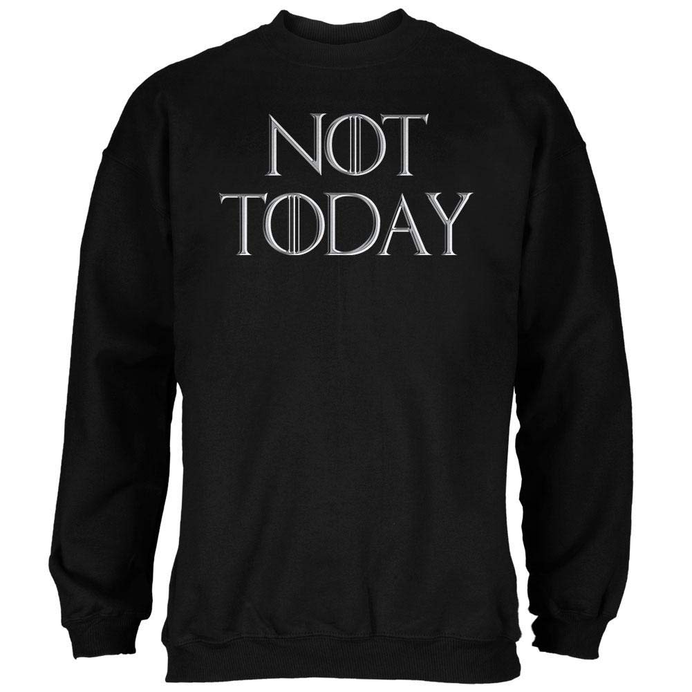 Old Glory 'Not Today Procrastinate Death' Men's Sweatshirt | Funny Slogan Hoodie for Casual Wear & Gym