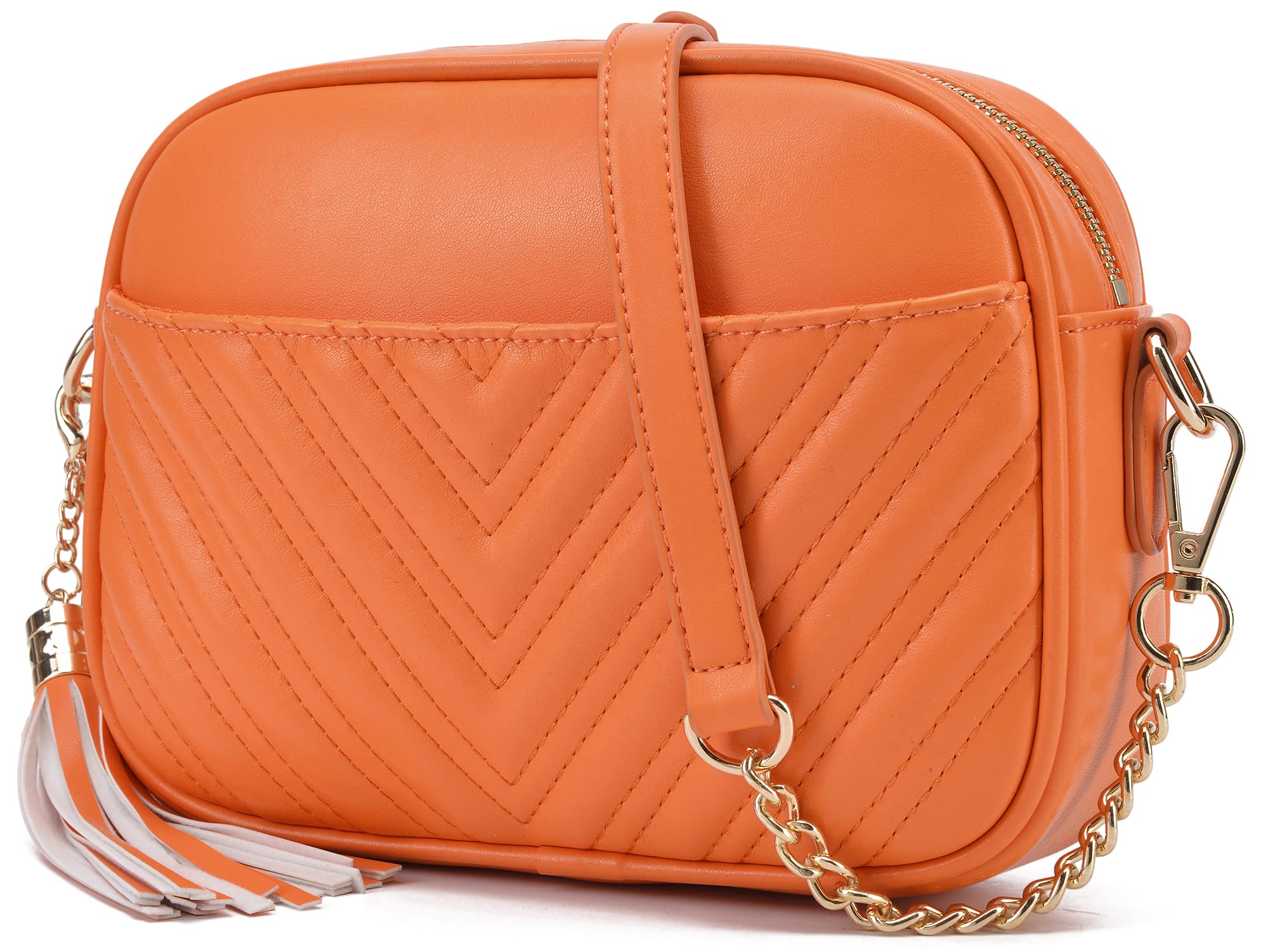 Lola Mae Quilted Crossbody Bag for Women - Stylish Shoulder Purse with Trendy Design, Perfect for Travel, Shopping & Everyday Use