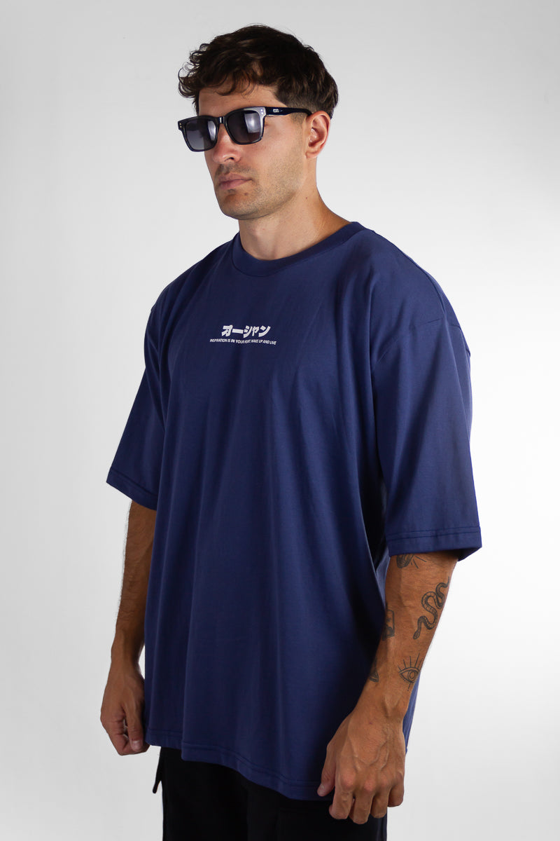 Ocn H Orian Blue A9 T-Shirt - Comfortable Cotton Casual Tee for Men & Women - Perfect for Everyday Wear, Gym, and Outdoor Activities