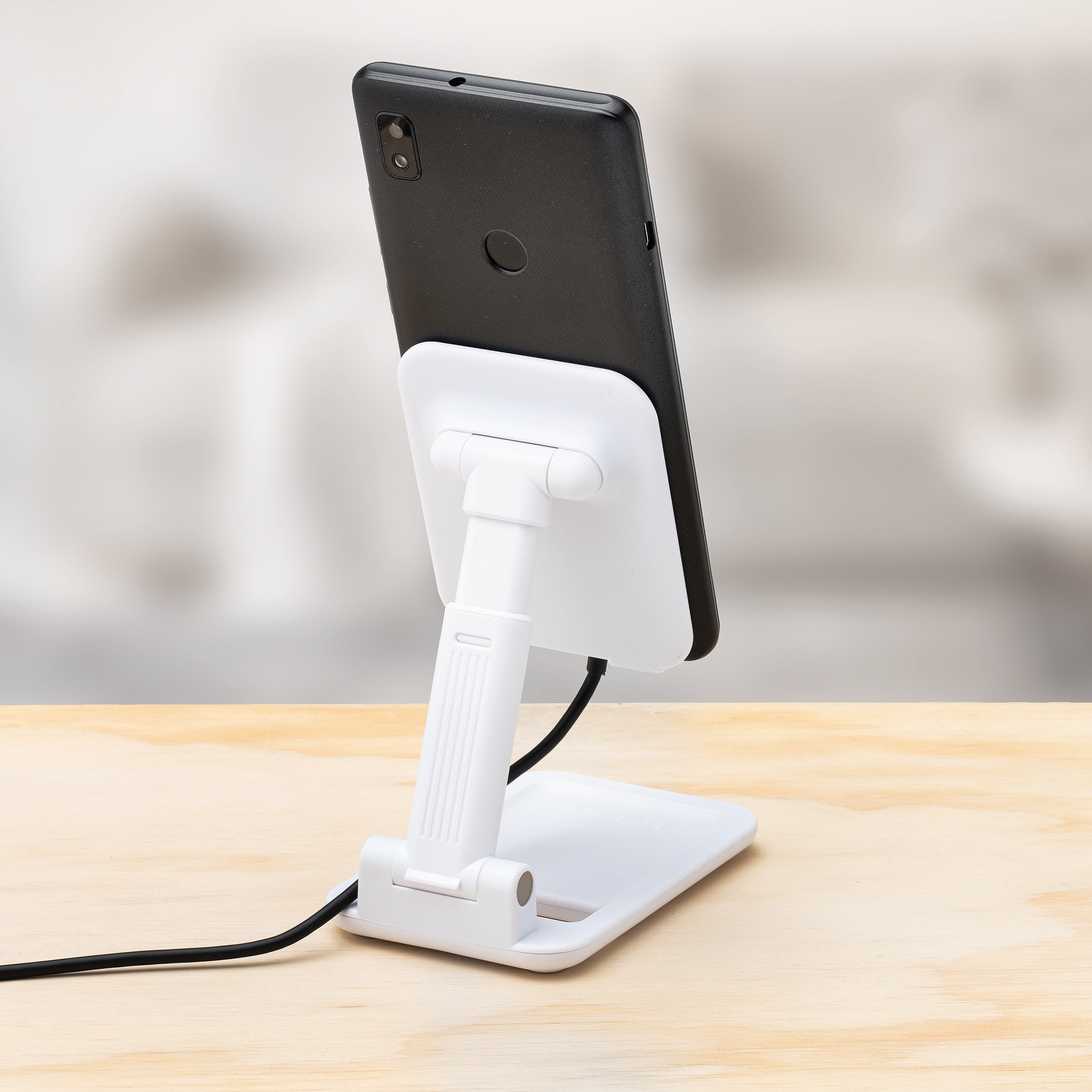 Universal Phone and Tablet Holder Stand - Adjustable & Sturdy for Desk, Bed, Car - Perfect for Hands-Free Viewing, Video Calls, and Reading