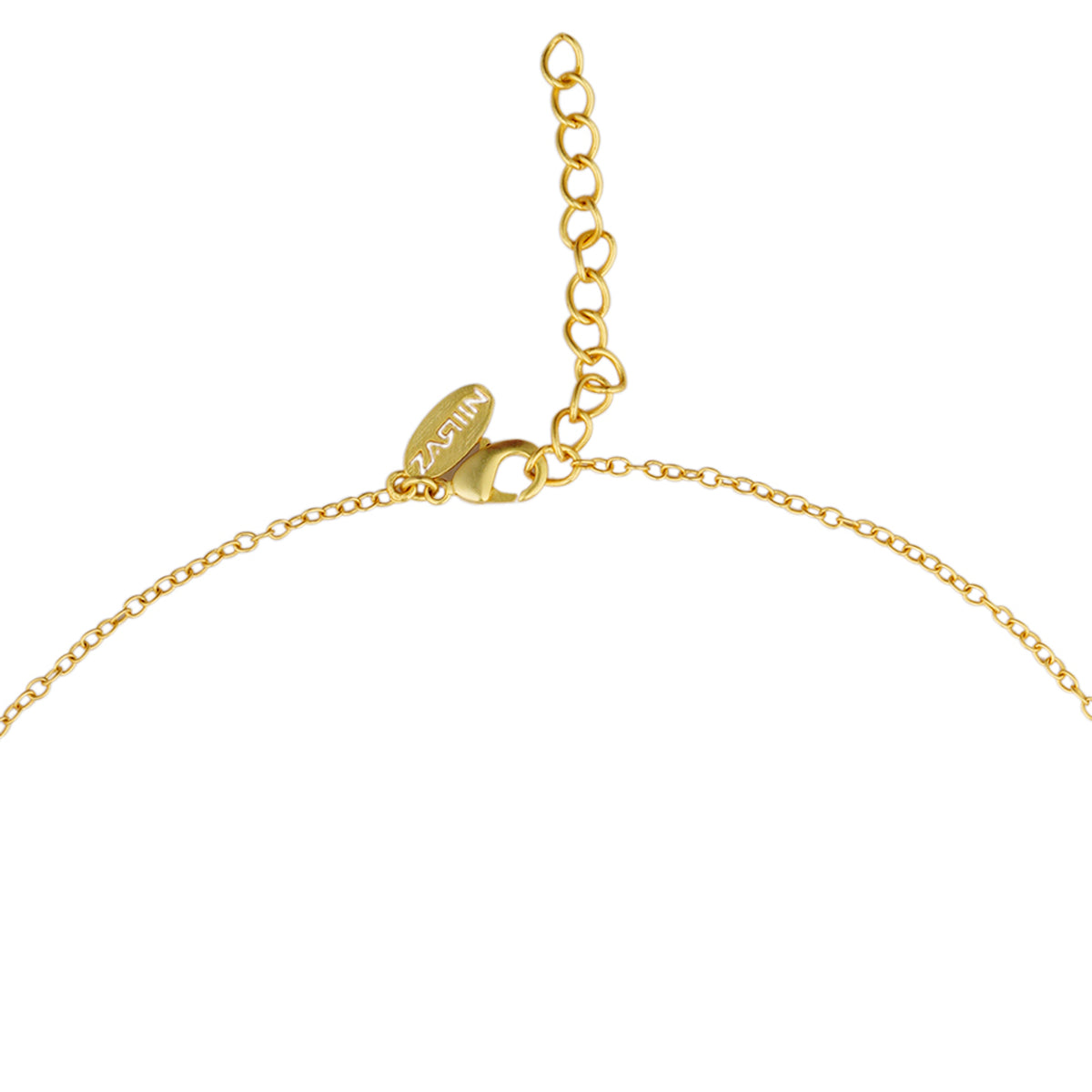 Navratan Lariat Necklace with Genuine Gemstones - Elegant Layered Statement Jewelry for Women | Perfect for Weddings, Parties & Special Occasions