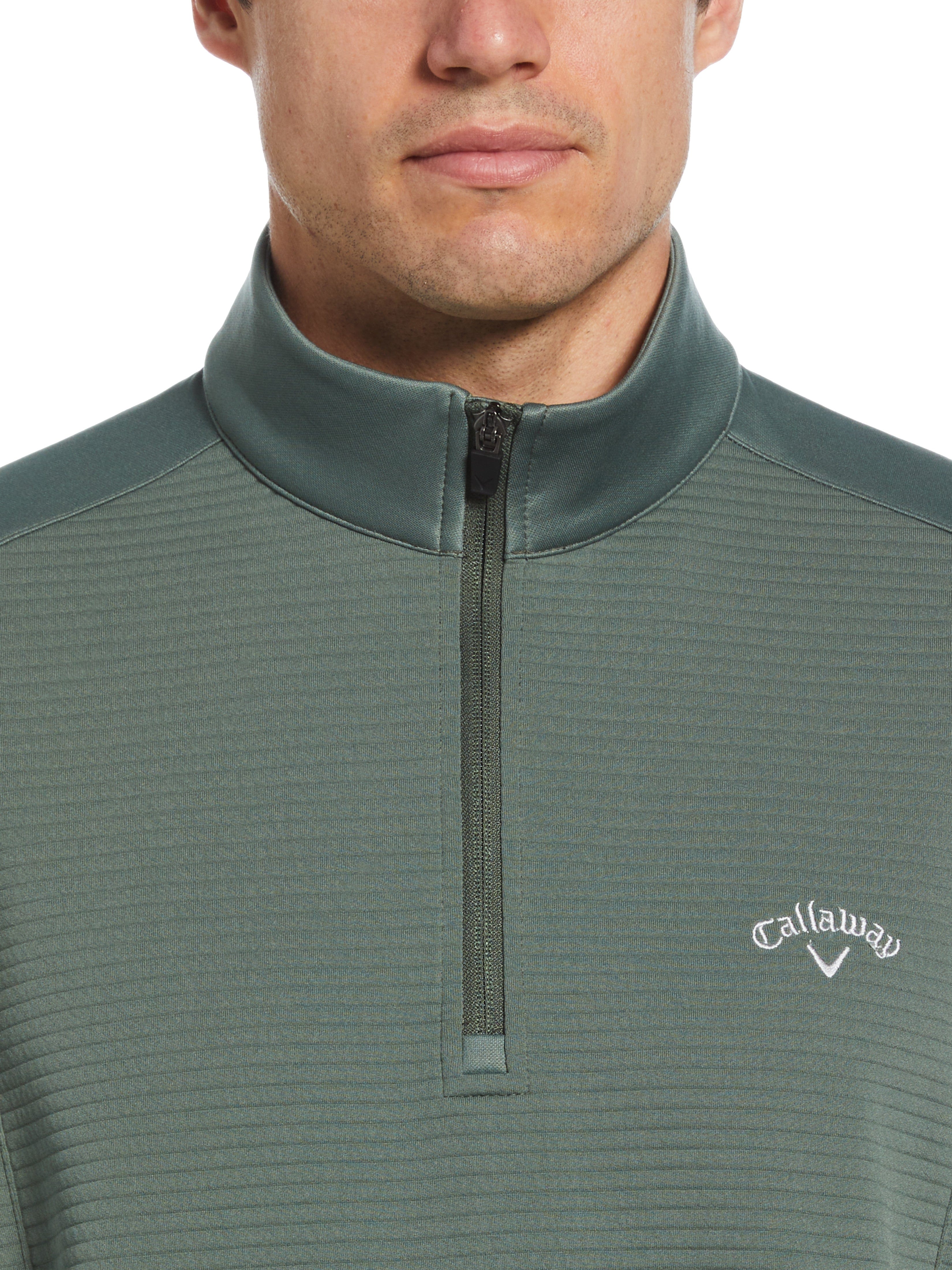 Men's Ottoman Quarter Zip Sweater - Soft & Stylish Pullover for Casual Wear, Office & Outdoor Activities