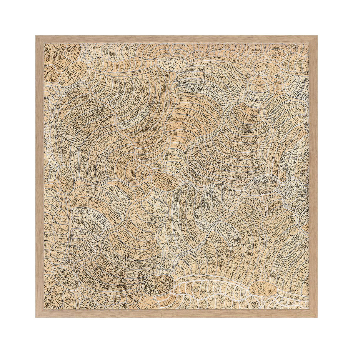 Janganpa Jukurrpa II Aboriginal Art Print - Premium Wall Decor for Home & Office | Perfect for Living Room, Bedroom, or Gallery Display