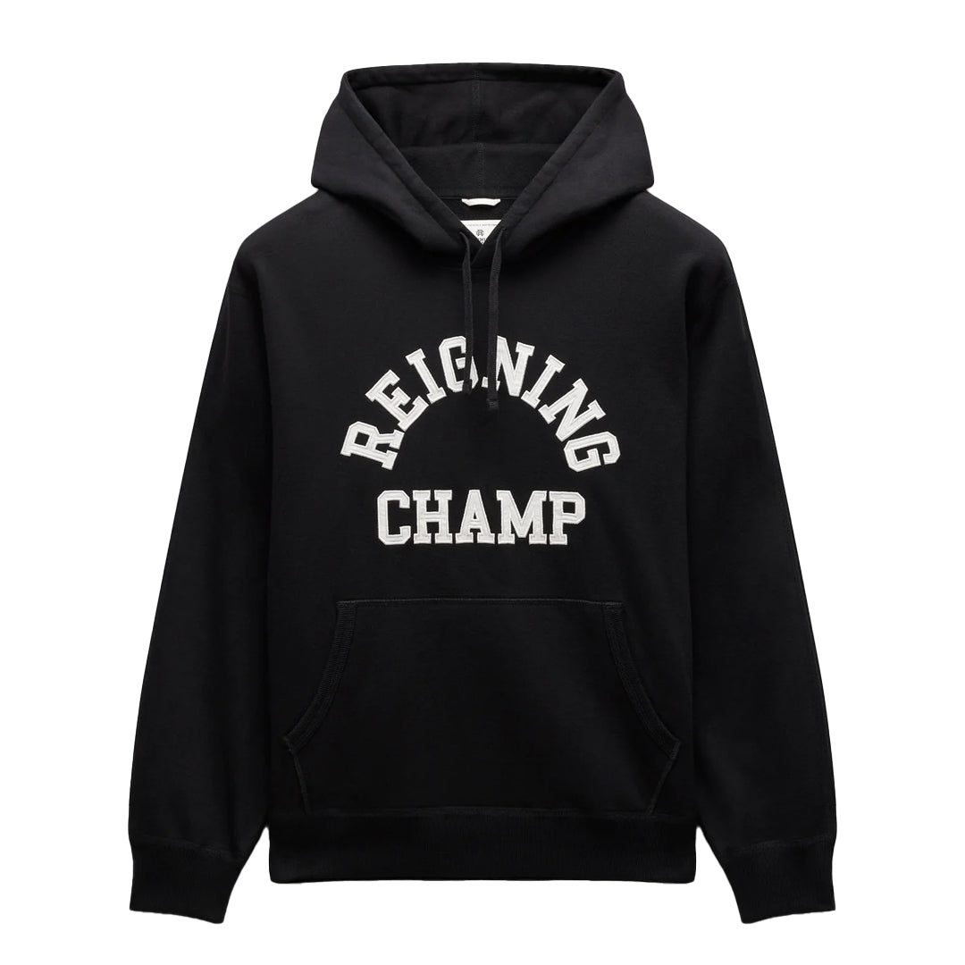 MIDWEIGHT TERRY ARCH LOGO HOODIE - Comfortable Cotton Pullover Sweatshirt for Men & Women | Perfect for Casual Wear, Gym, and Outdoor Activities