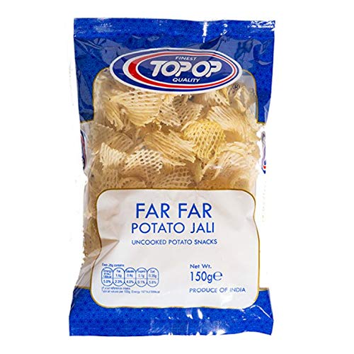 Far Far Potato Jali Chips - 150g (Pack of 2) | Unfried Indian Snack | Perfect for Parties, Movie Nights & Road Trips