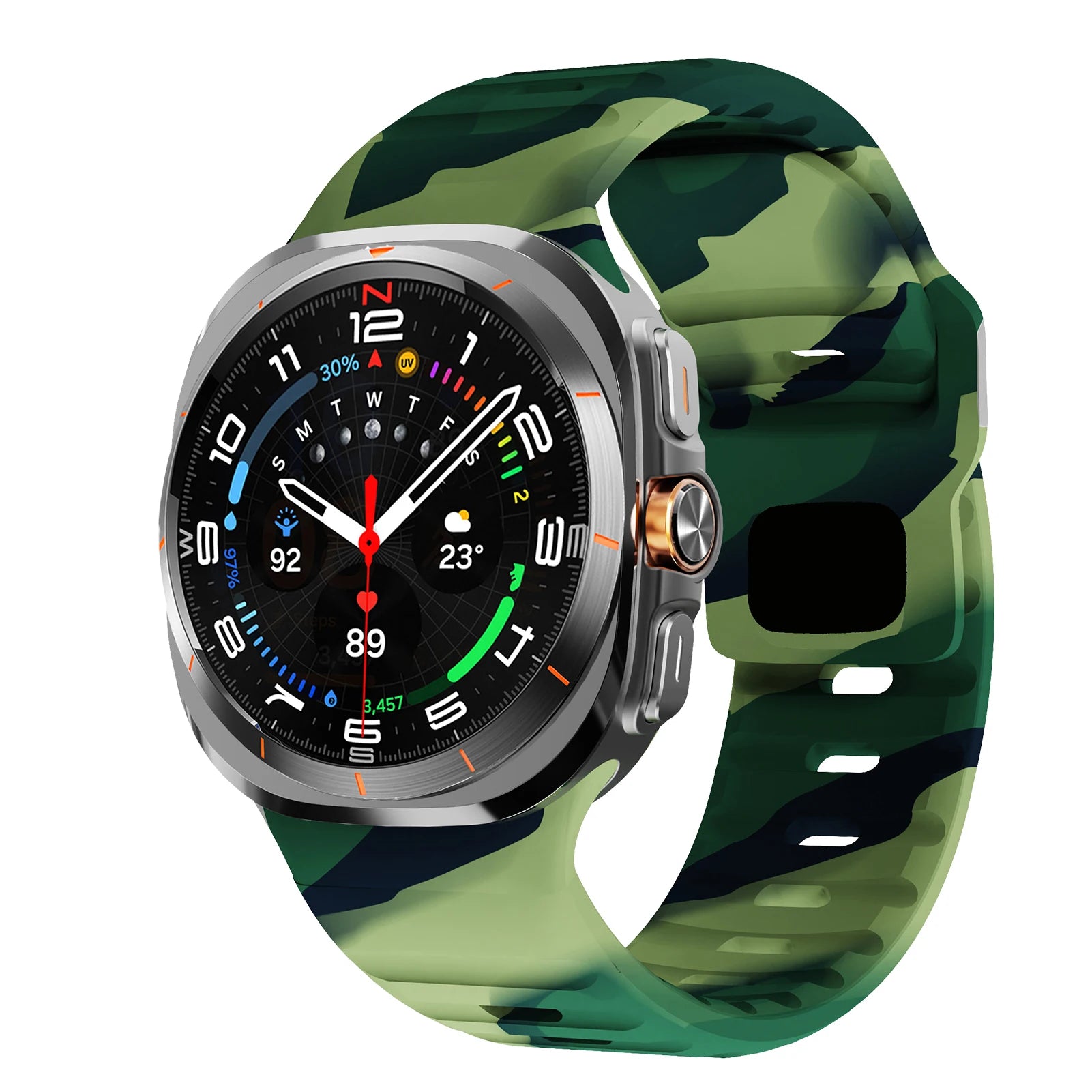 Durable Silicone Bands for Samsung Galaxy Watch Ultra - Sport, Fitness & Outdoor Activity Replacement Straps