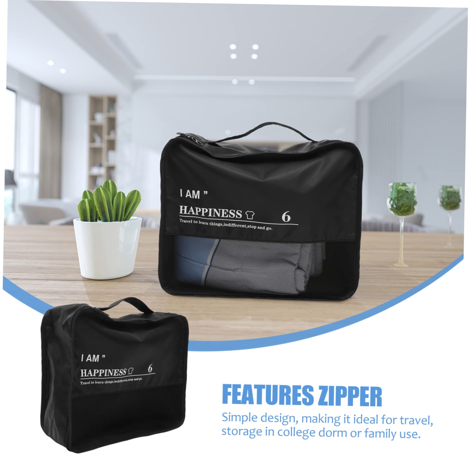 Premium Travel Storage Bag Set - Organize Clothes, Shoes & Cosmetics | Durable Packing Cubes for Travel, Laundry & Home Organization | Perfect for Suitcase, Gym Bag & Vacation Packing